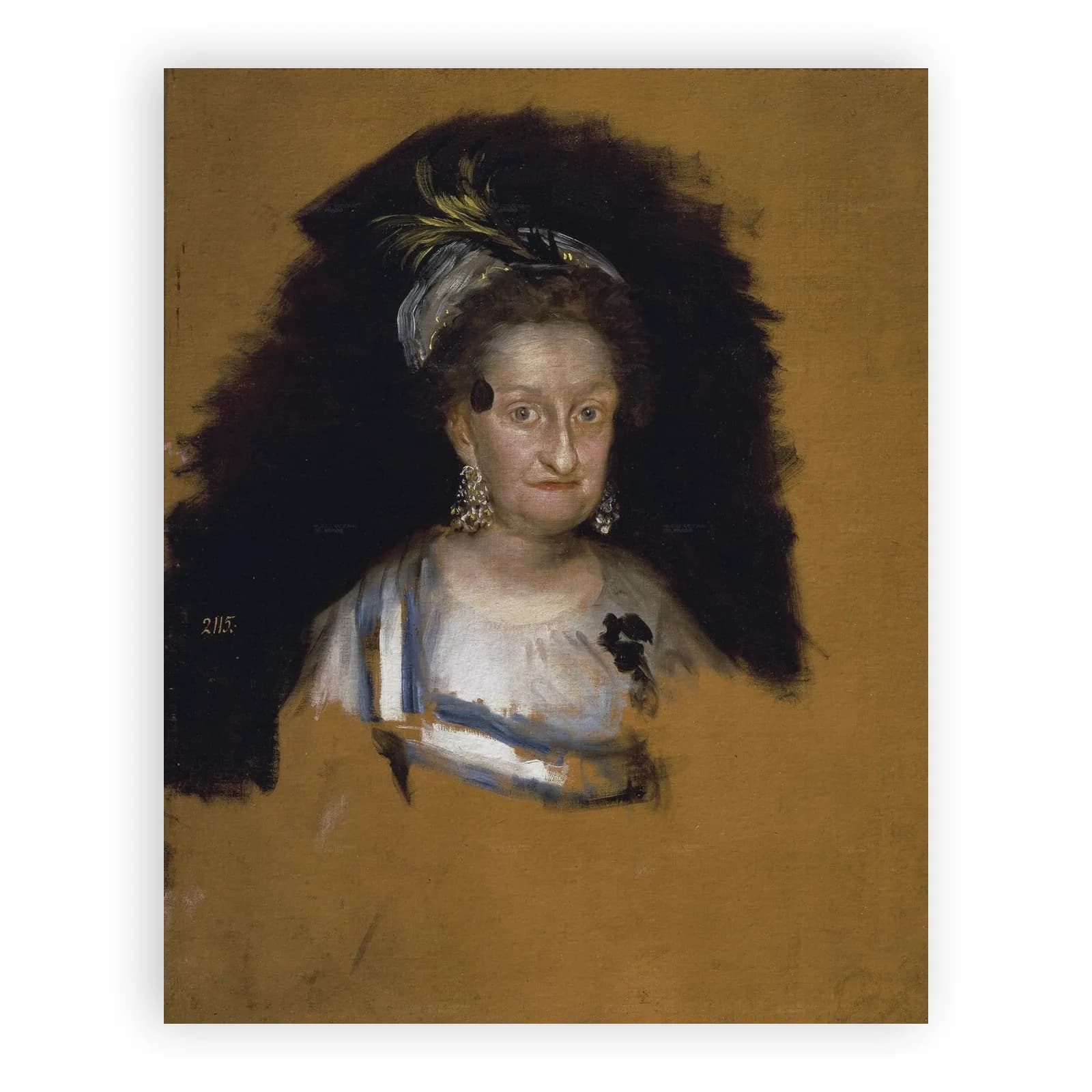 Portrait of Maria Josefa of Spain by Francisco Goya - view 6 thumbnail