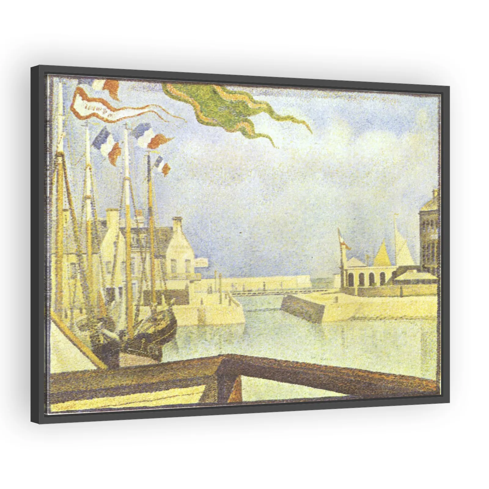 Sunday at Port-en-Bessin by Georges Seurat