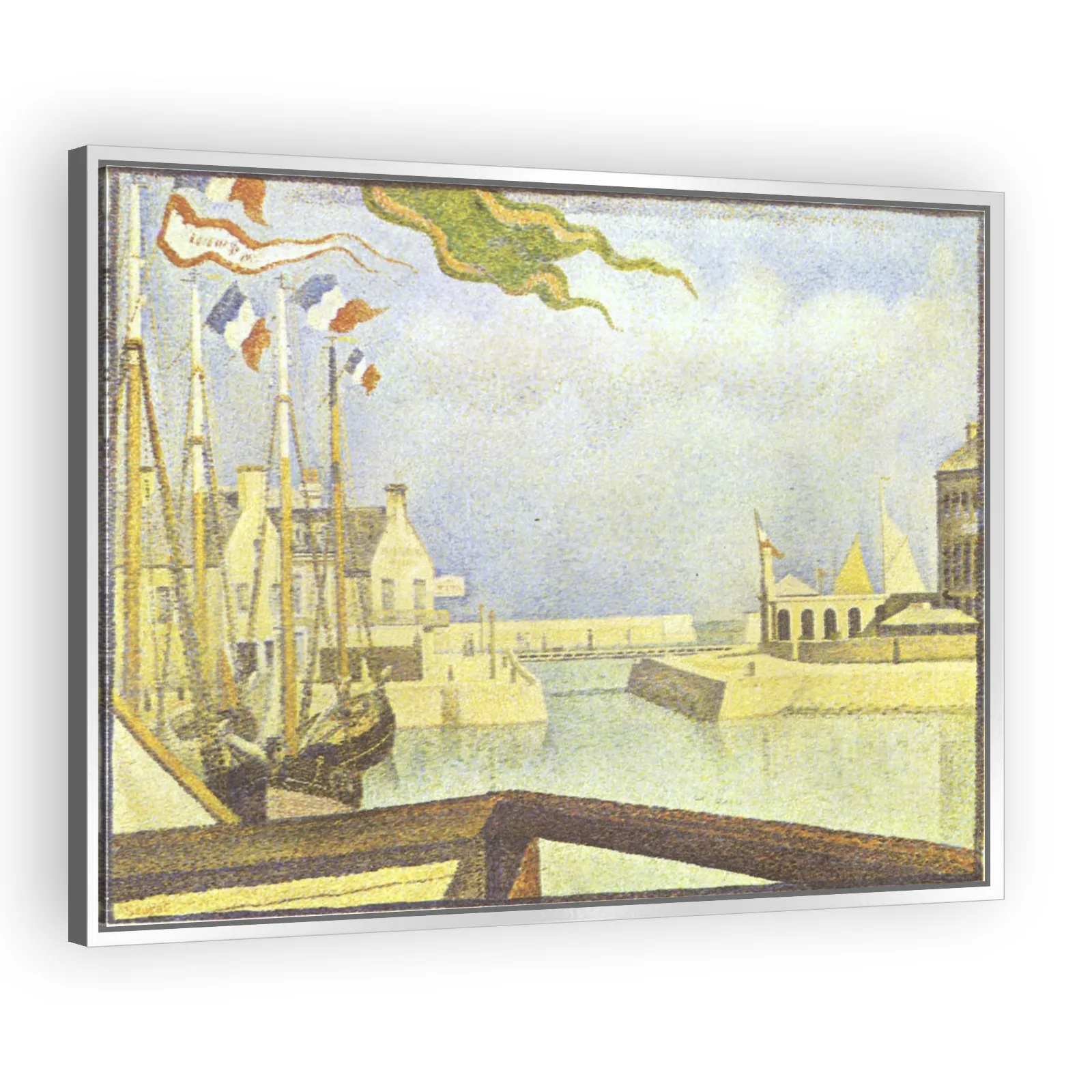 Sunday at Port-en-Bessin by Georges Seurat - view 4 thumbnail