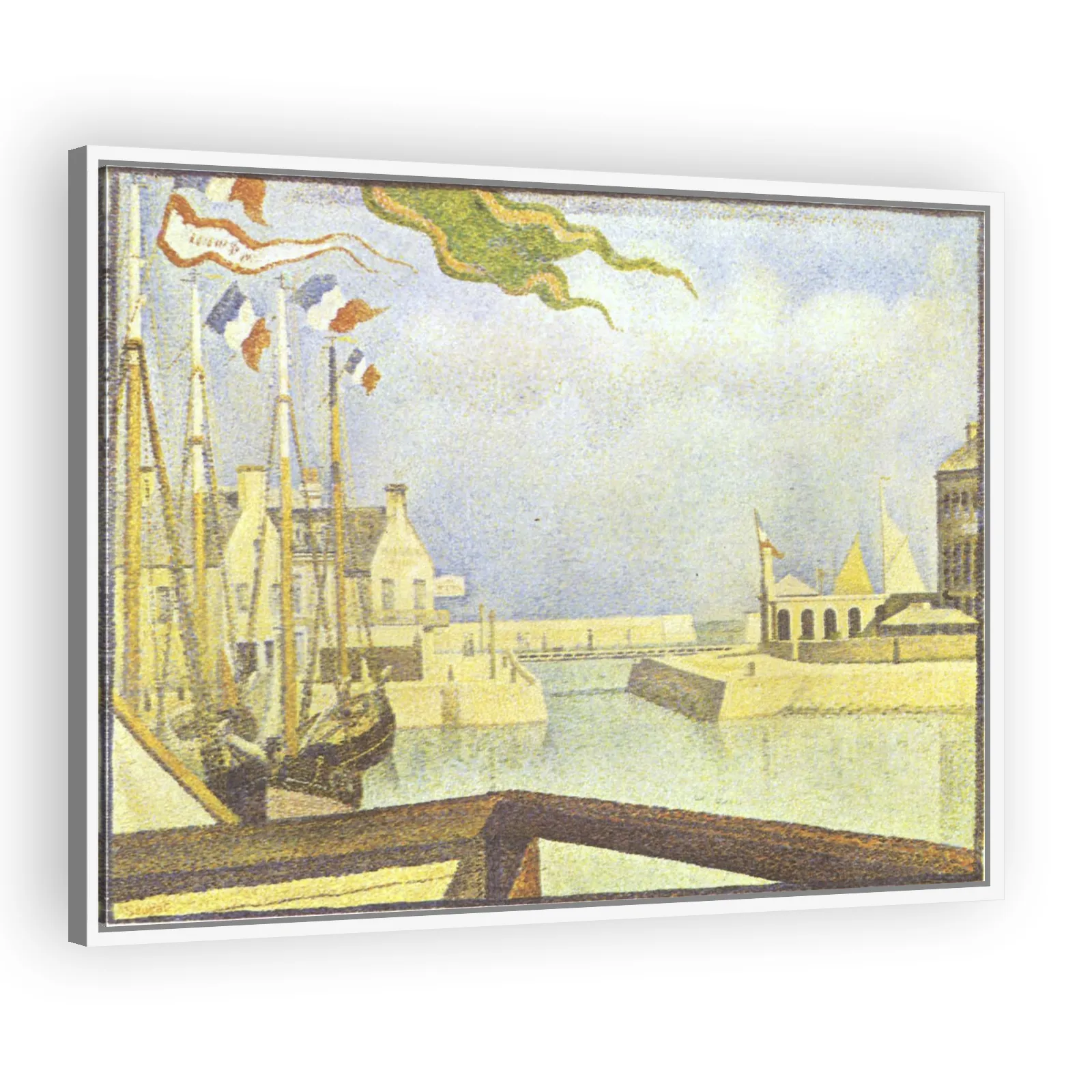 Sunday at Port-en-Bessin by Georges Seurat - view 5 thumbnail