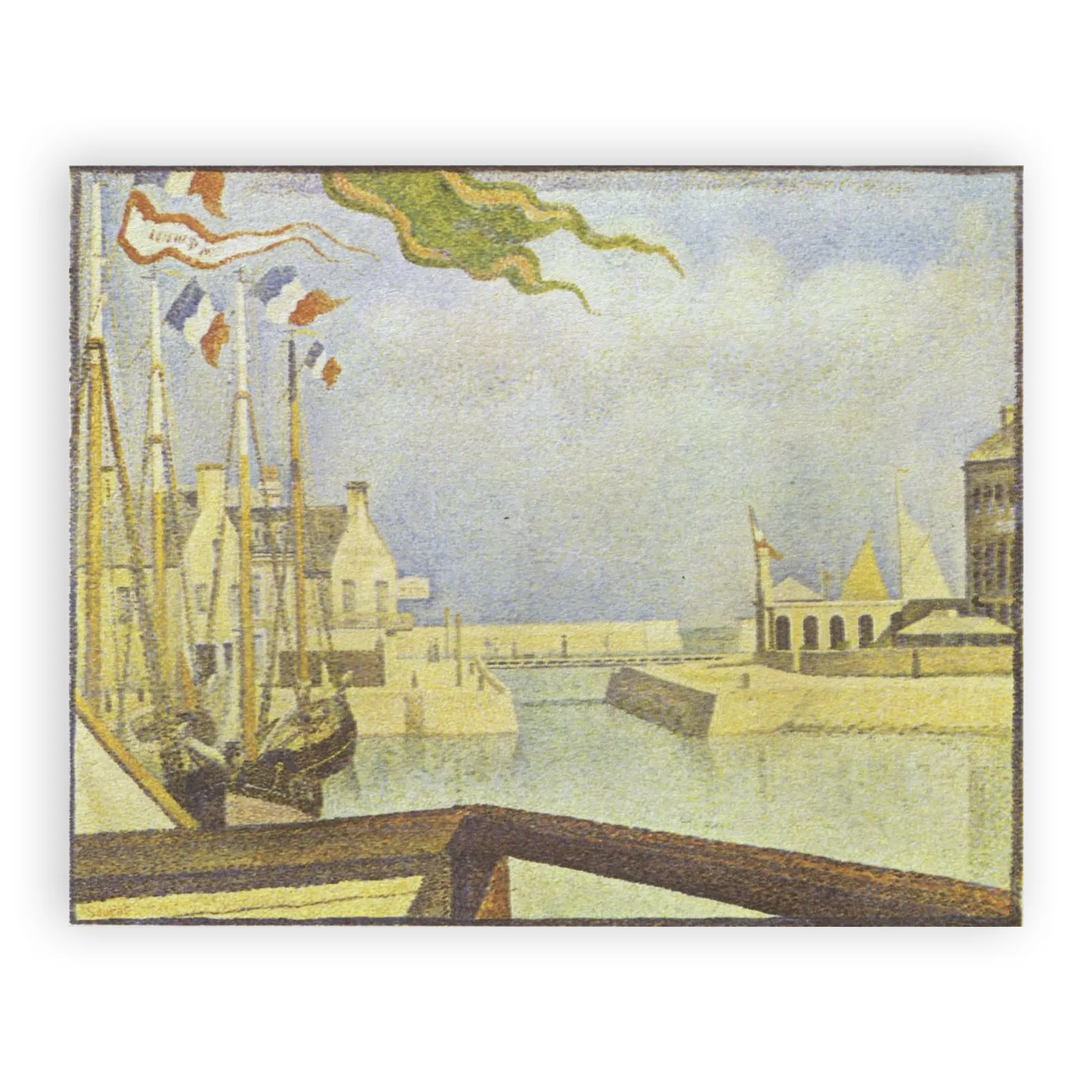 Sunday at Port-en-Bessin by Georges Seurat - view 6 thumbnail