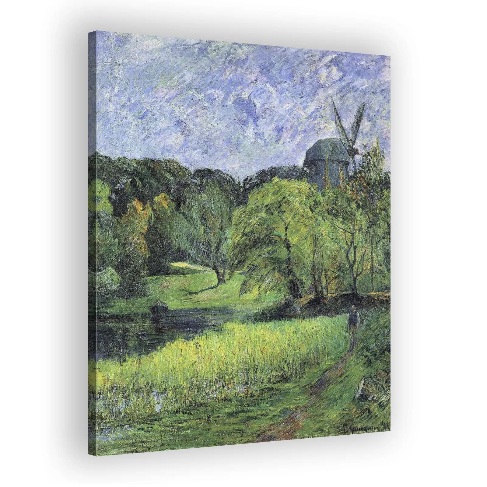 The Queen's Mill, Østervold by Paul Gauguin - view 2 thumbnail