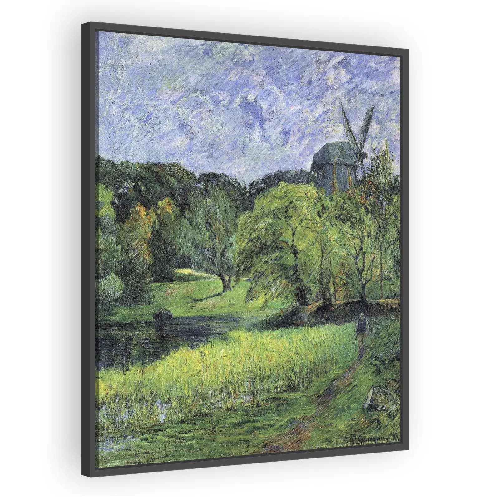 The Queen's Mill, Østervold by Paul Gauguin