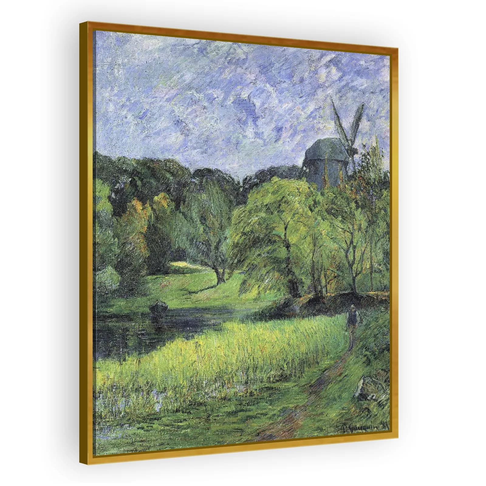 The Queen's Mill, Østervold by Paul Gauguin - view 3 thumbnail