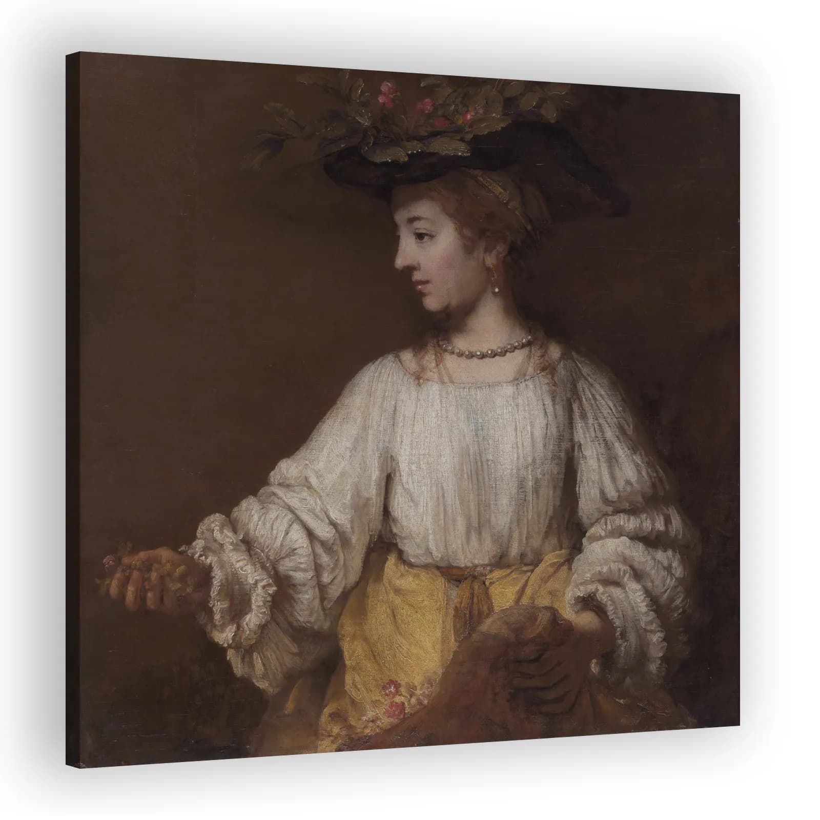 Flora by Rembrandt Van Rijn - view 2 thumbnail