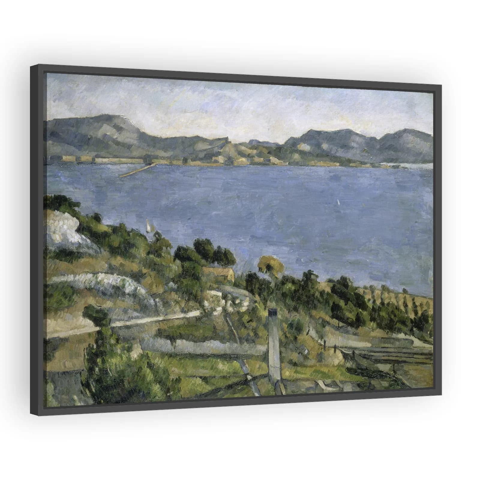 Le Golfe de Marseille vu de l'Estaque by Paul Cezanne