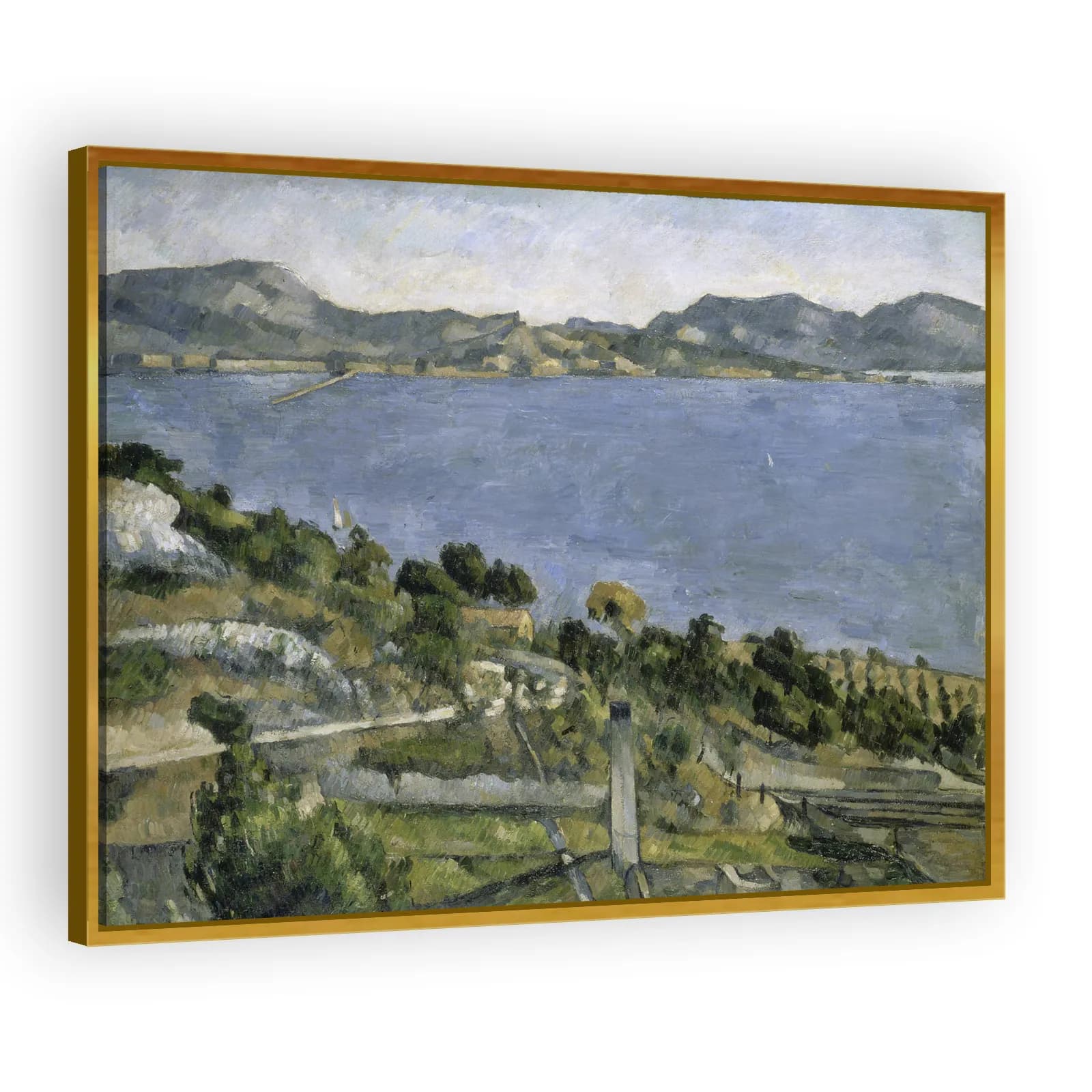 Le Golfe de Marseille vu de l'Estaque by Paul Cezanne - view 3 thumbnail