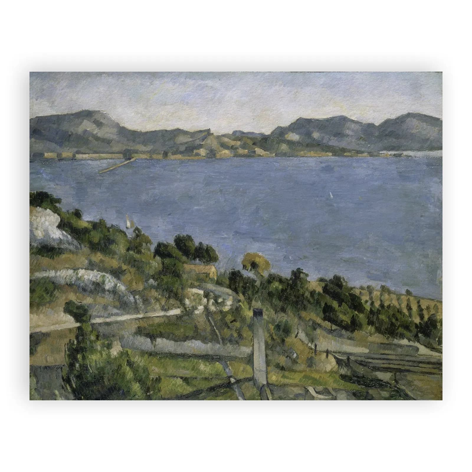 Le Golfe de Marseille vu de l'Estaque by Paul Cezanne - view 6 thumbnail