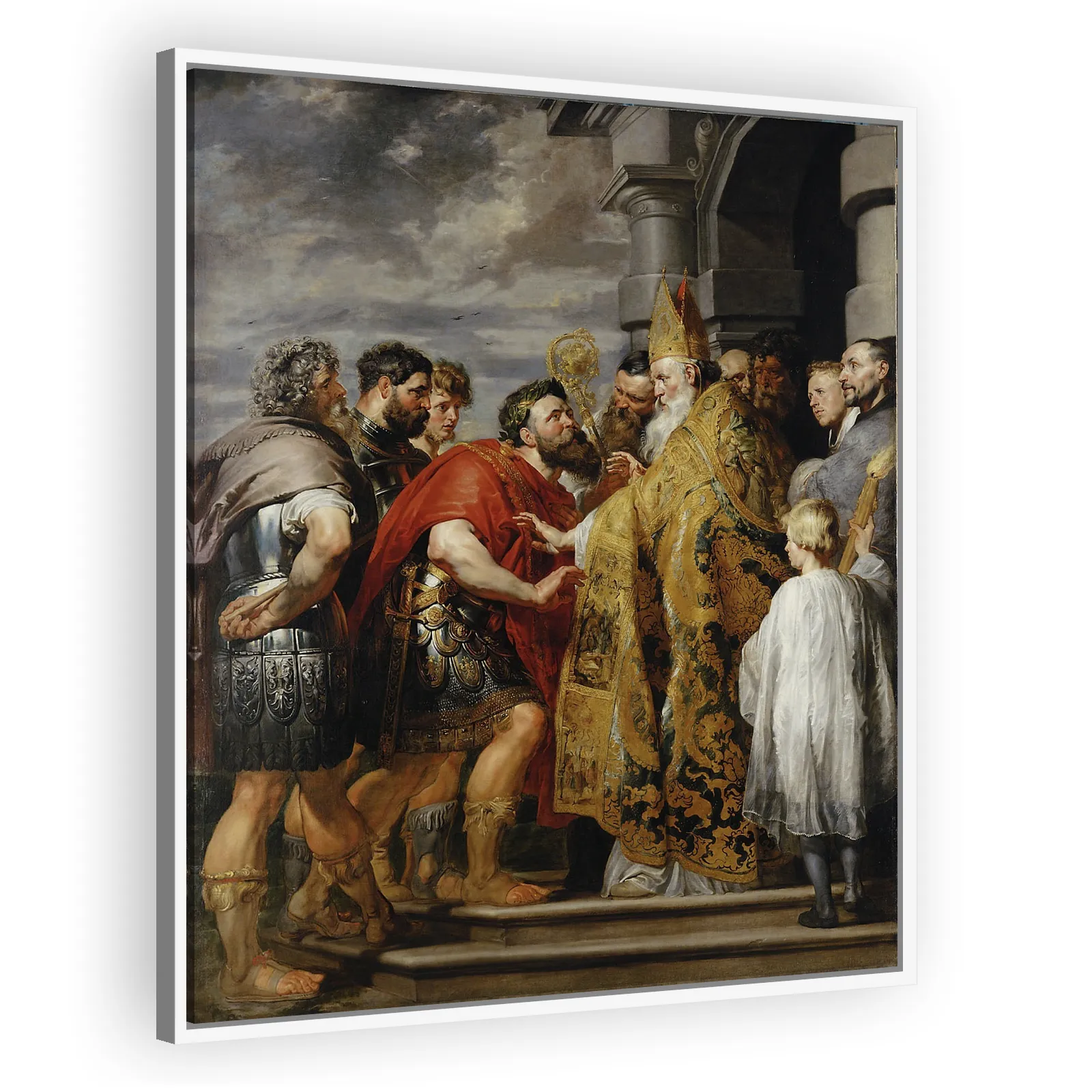 Theodosius and Saint Ambrose by Peter Paul Rubens - view 5 thumbnail