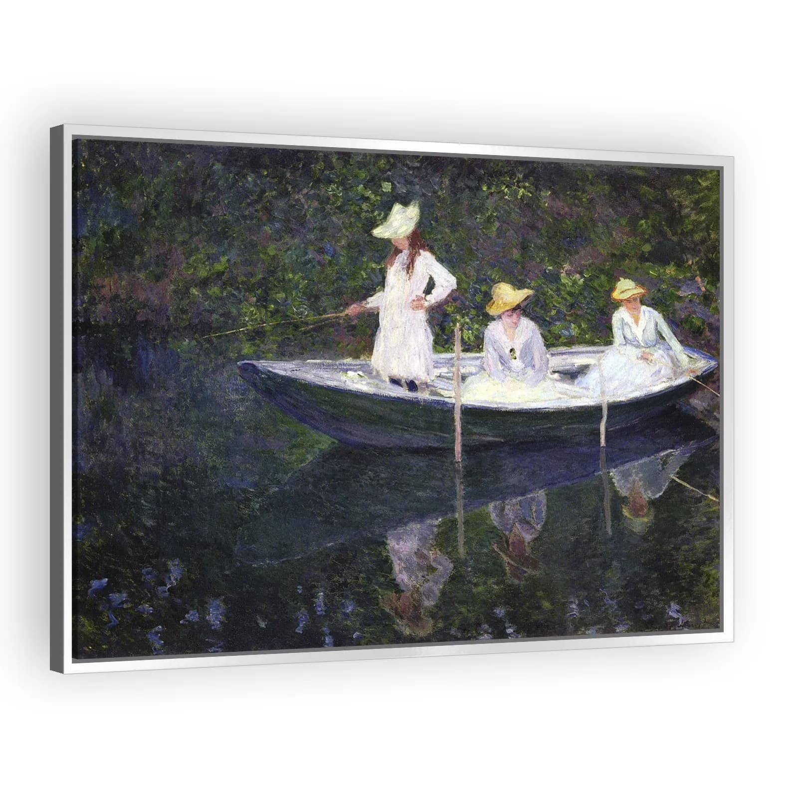 La barque à Giverny by Claude Monet - view 4 thumbnail