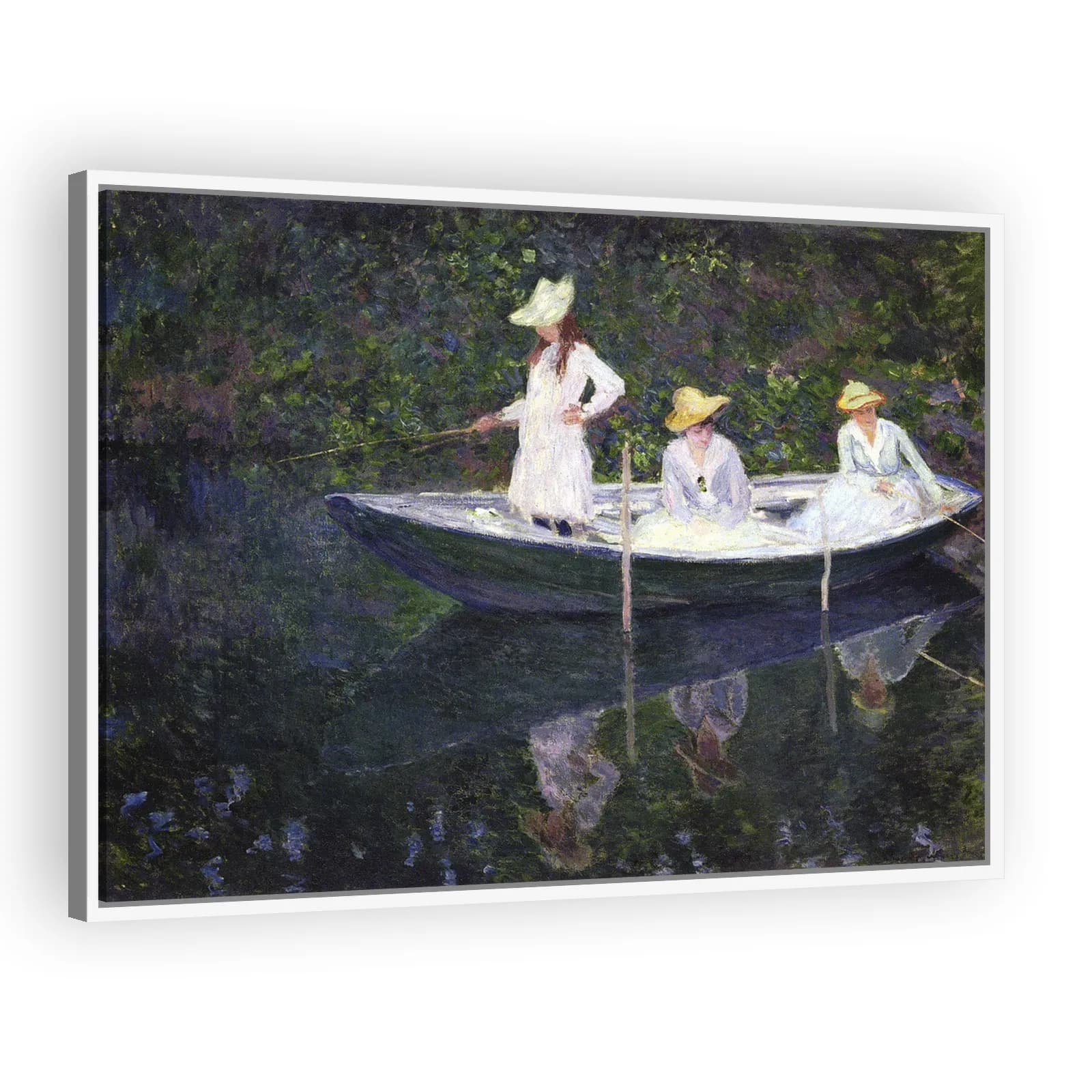 La barque à Giverny by Claude Monet - view 5 thumbnail