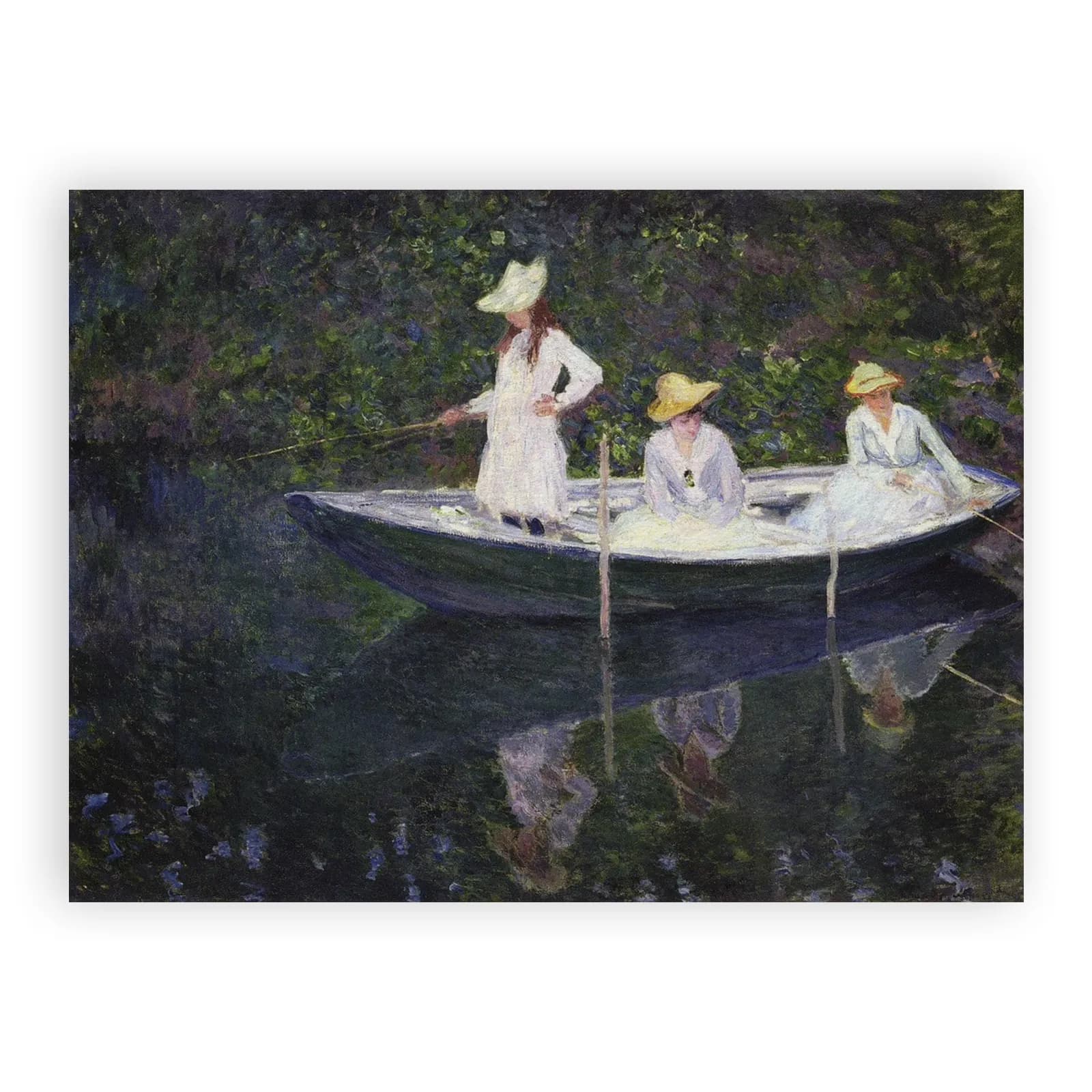 La barque à Giverny by Claude Monet - view 6 thumbnail