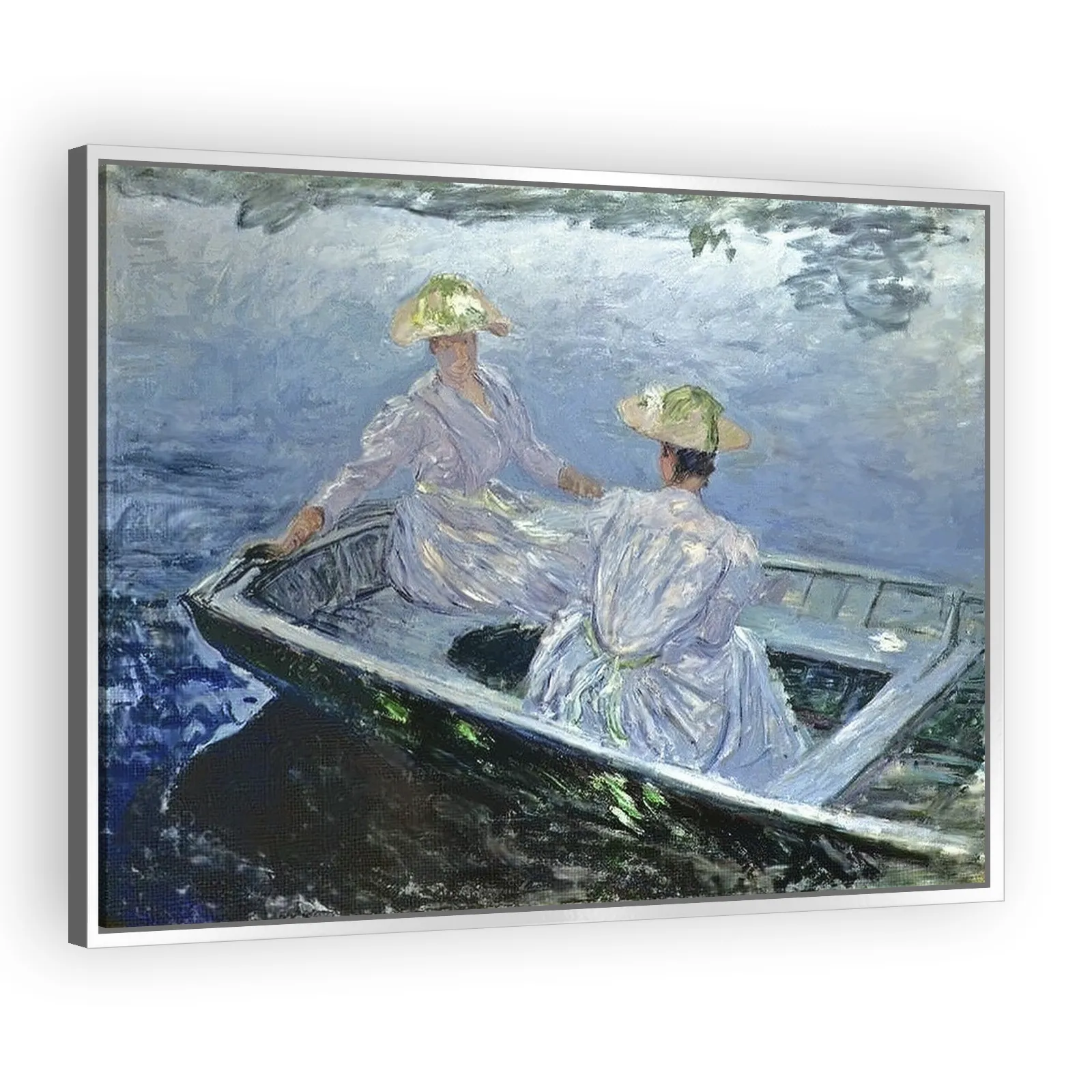 The Blue Boat by Claude Monet - view 4 thumbnail