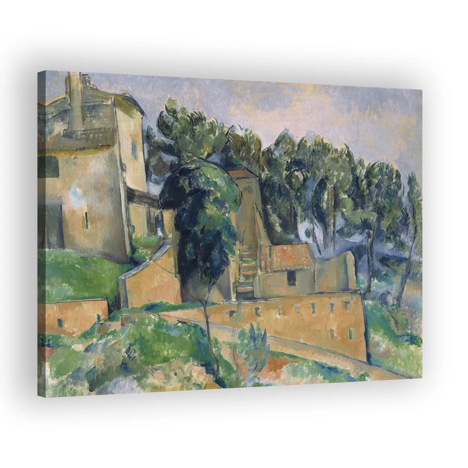 House in Bellevue by Paul Cezanne - view 2 thumbnail