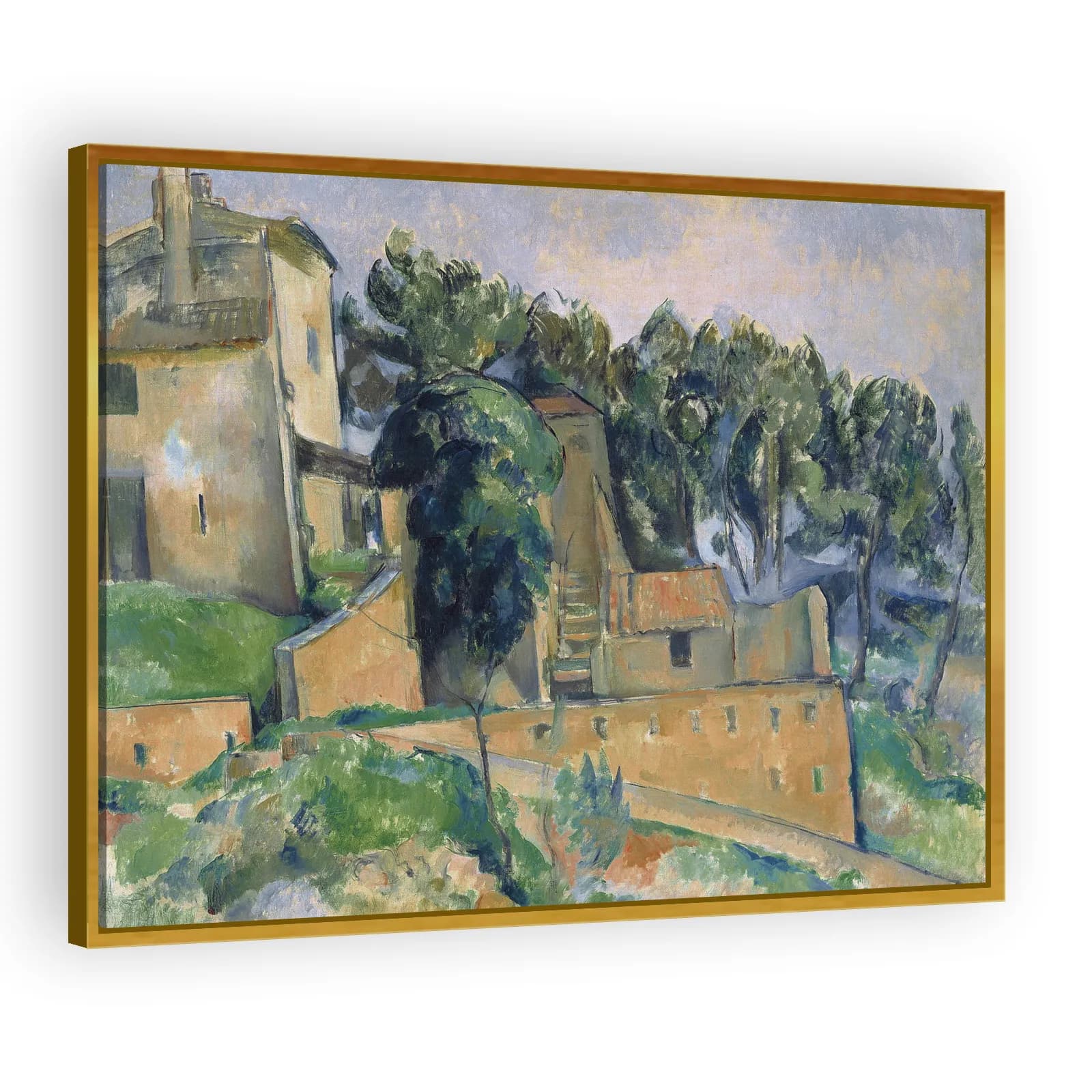 House in Bellevue by Paul Cezanne - view 3 thumbnail