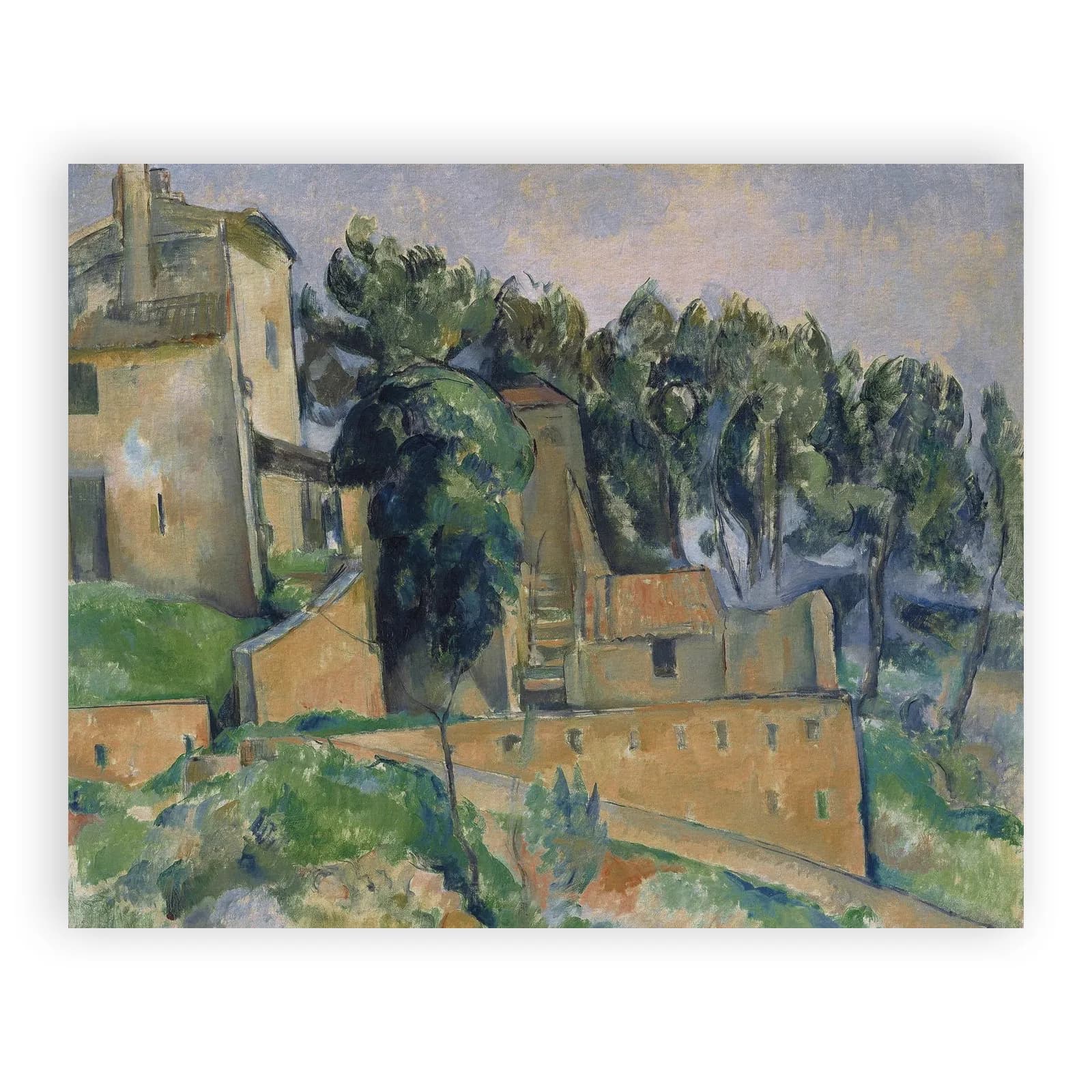 House in Bellevue by Paul Cezanne - view 6 thumbnail
