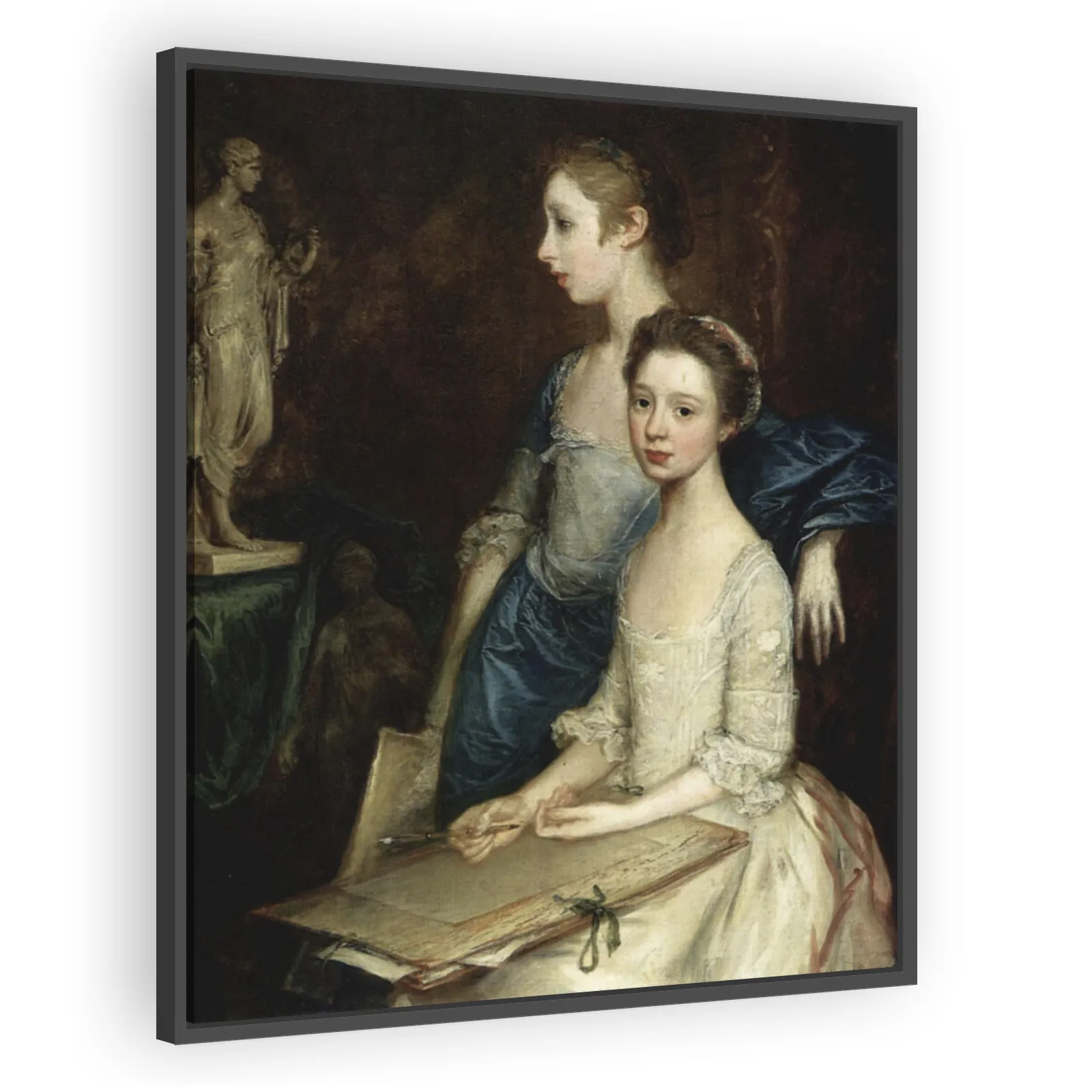 Portrait of the Artist's Daughters by Thomas Gainsborough