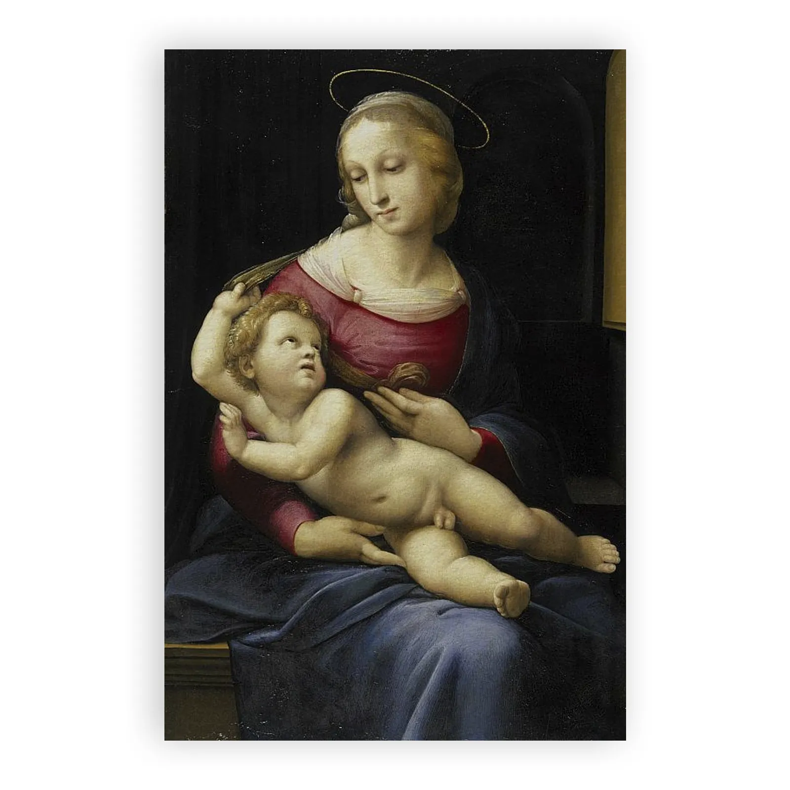 The Virgin and Child (The Bridgewater Madonna) by Raphael - view 6 thumbnail
