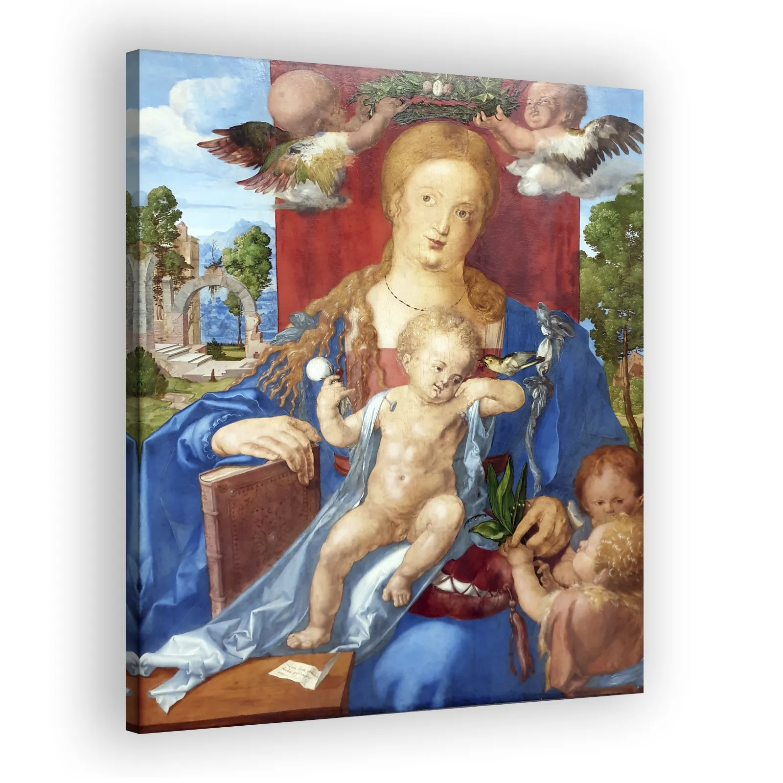 Madonna with the Siskin by Albrecht Durer - view 2 thumbnail