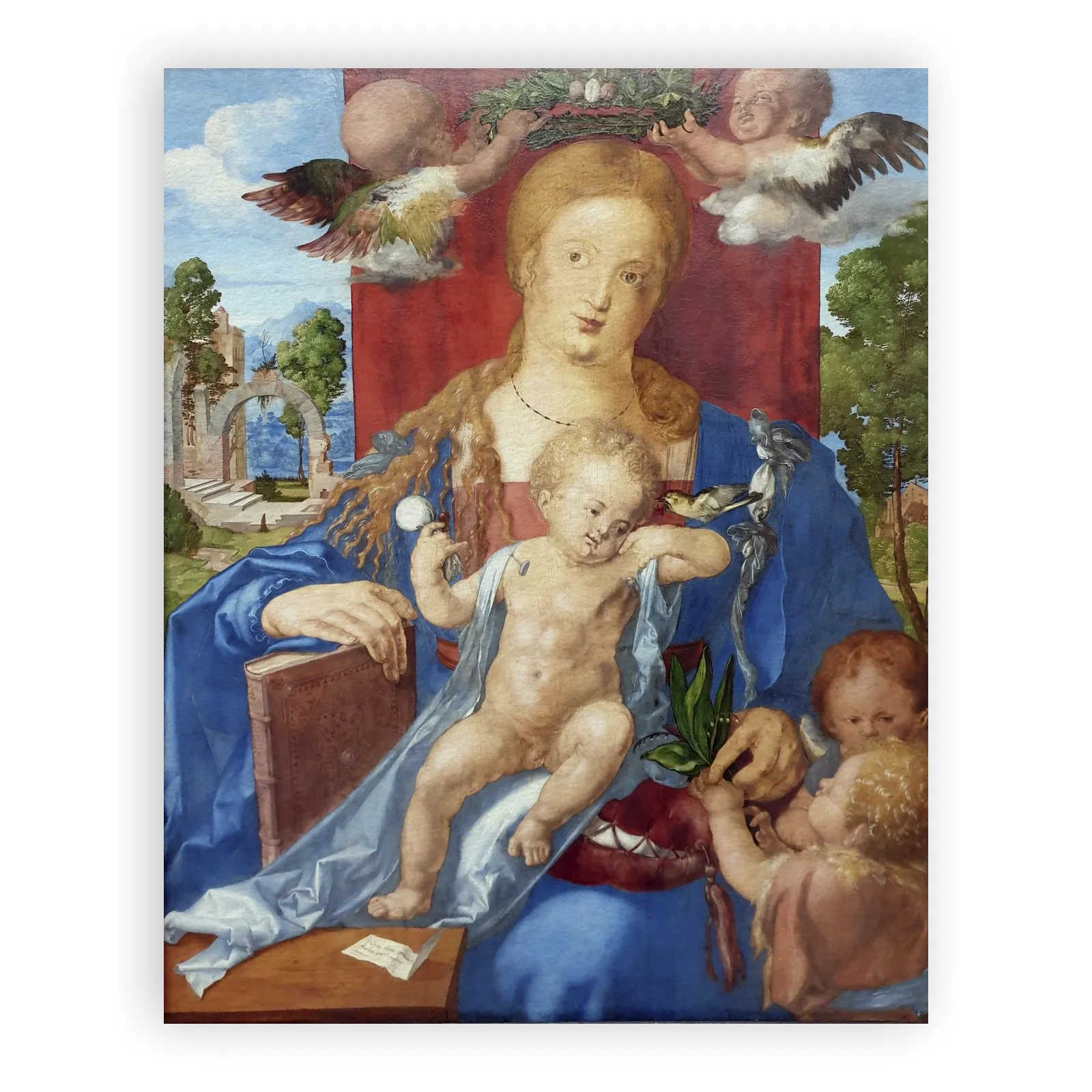 Madonna with the Siskin by Albrecht Durer - view 6 thumbnail