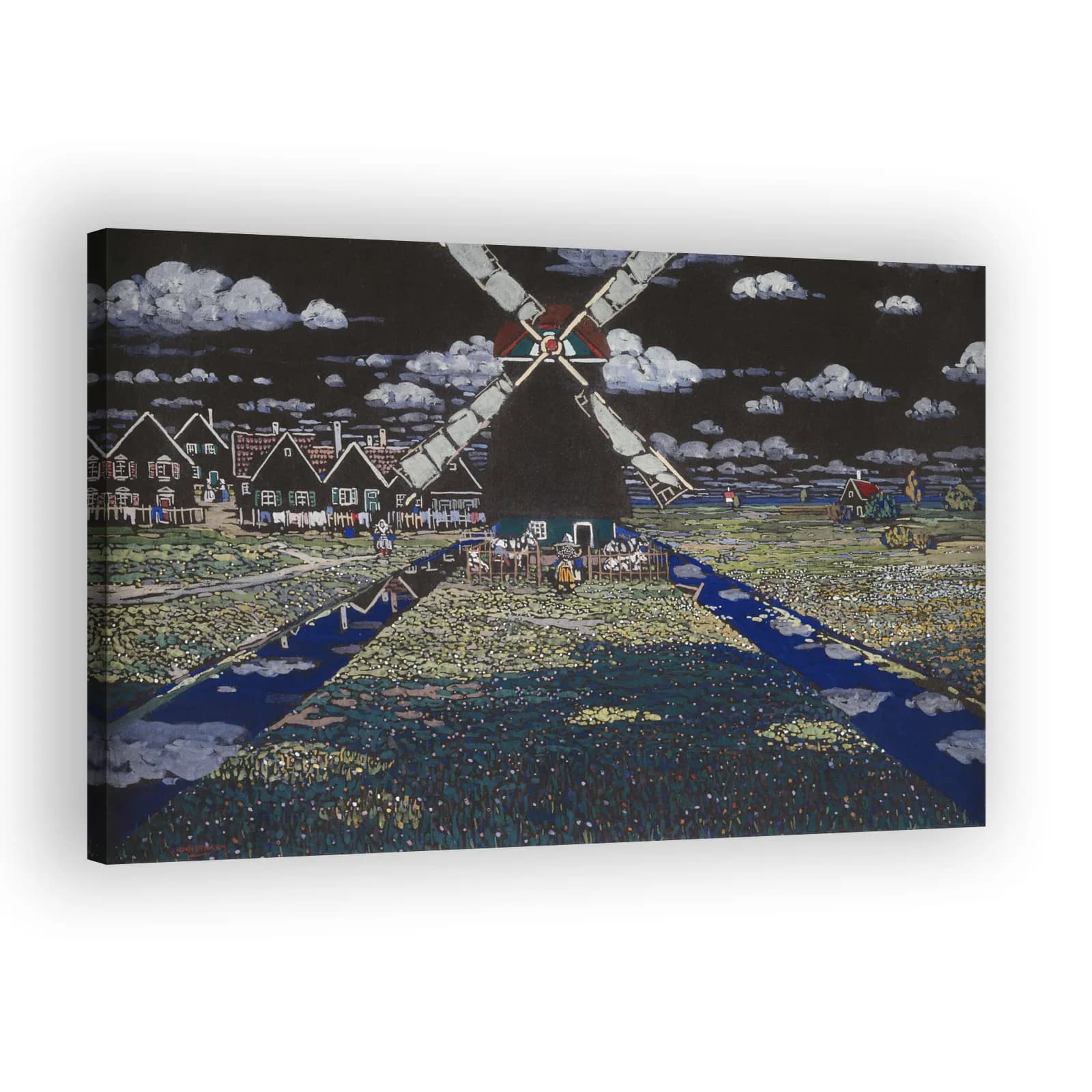 Windmill in Holland by Wassily Kandinsky - view 2 thumbnail