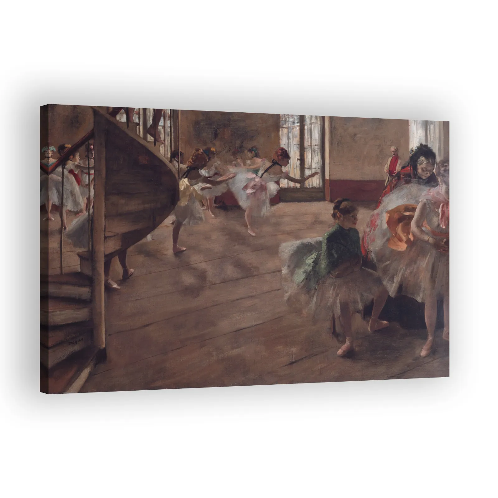 Ballet Rehearsal by Edgar Degas - view 2 thumbnail