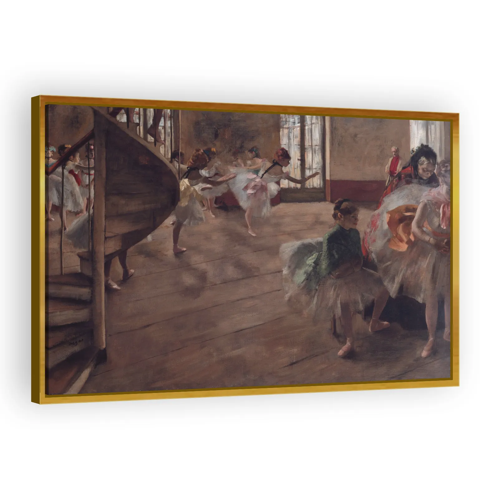 Ballet Rehearsal by Edgar Degas - view 3 thumbnail