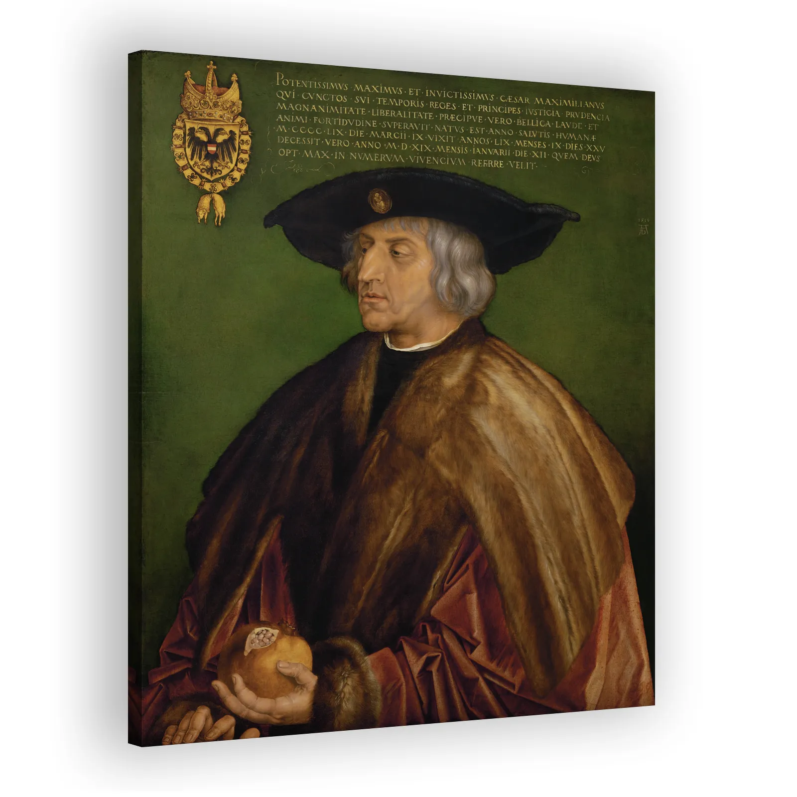 Emperor Maximilian I by Albrecht Durer - view 2 thumbnail