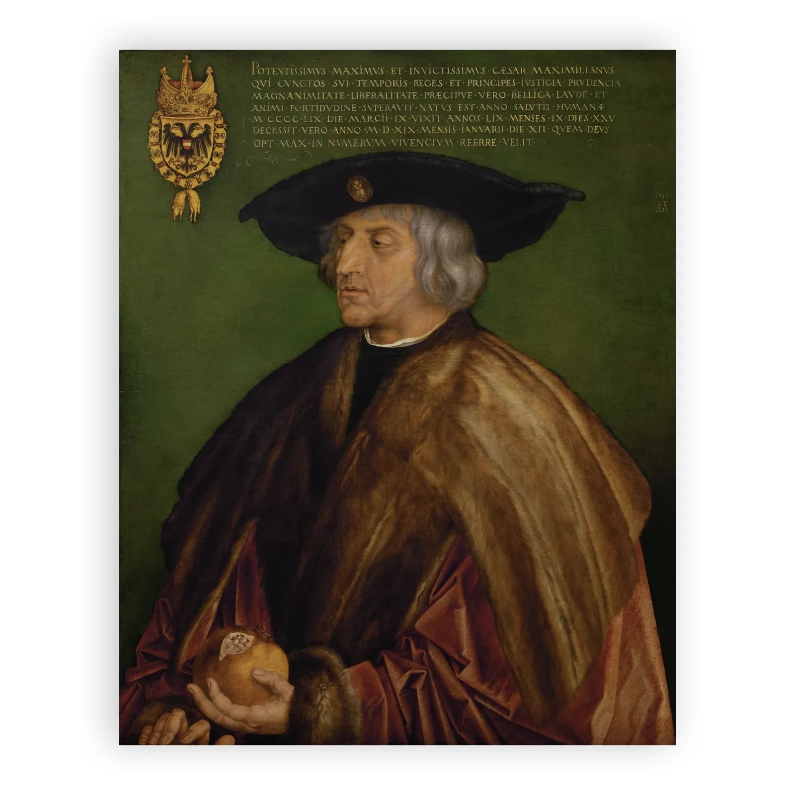 Emperor Maximilian I by Albrecht Durer - view 6 thumbnail