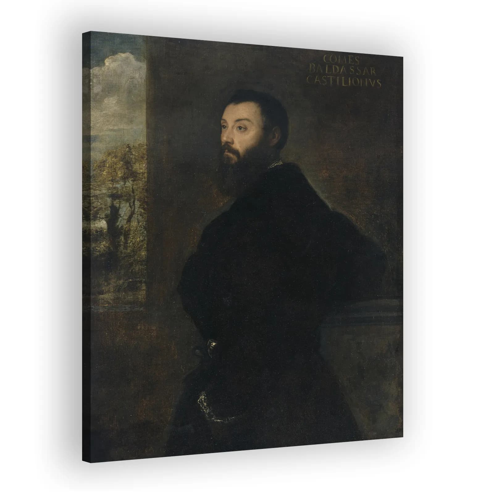 Portrait of Baldassare Castiglione (c.1478–1529), Diplomat and Author by Titian - view 2 thumbnail