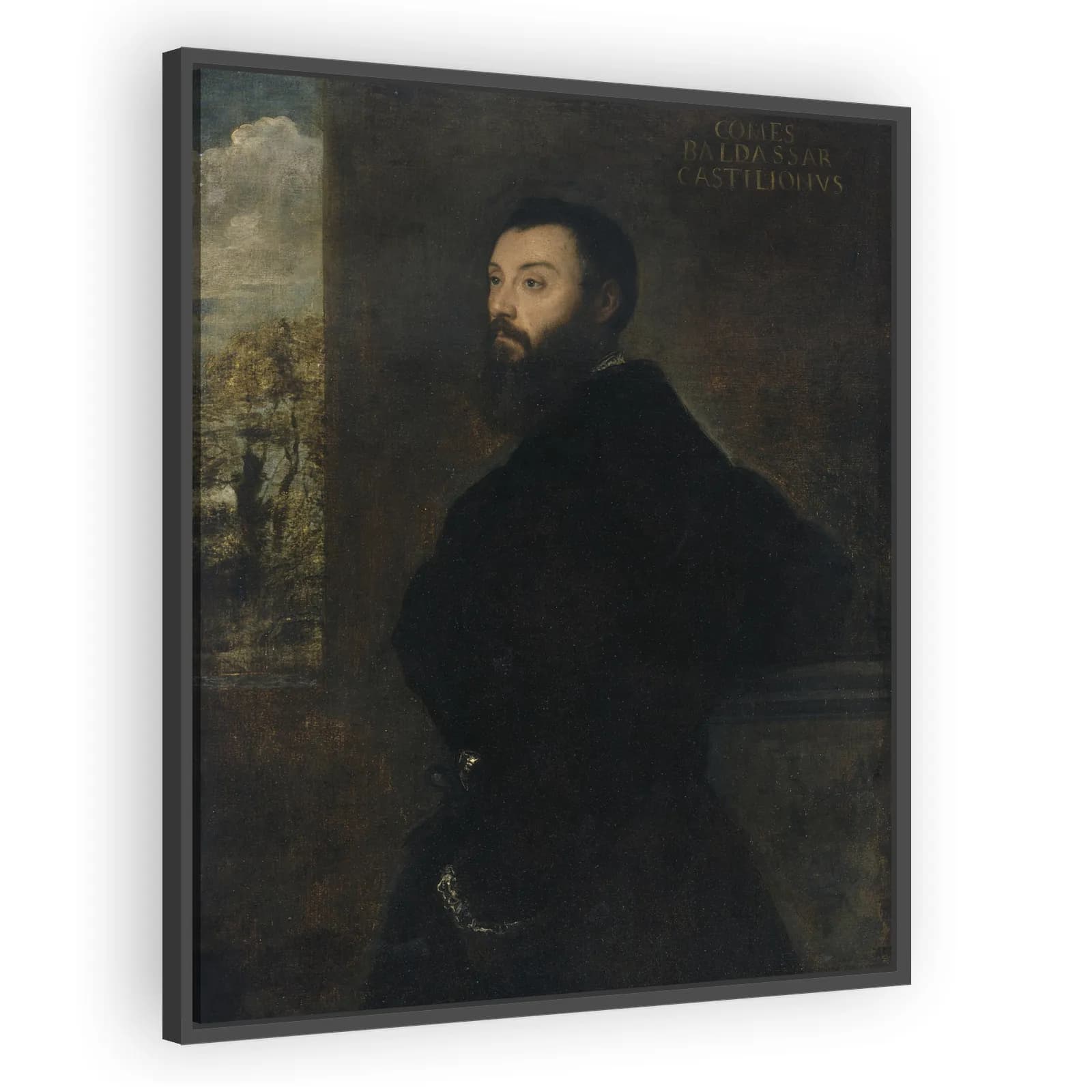 Portrait of Baldassare Castiglione (c.1478–1529), Diplomat and Author by Titian