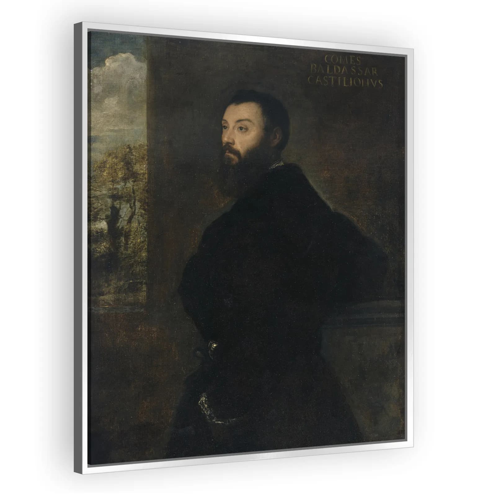 Portrait of Baldassare Castiglione (c.1478–1529), Diplomat and Author by Titian - view 4 thumbnail