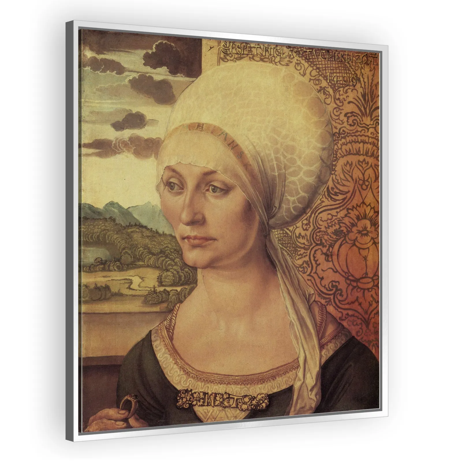 Portrait of Elspeth Tucher by Albrecht Durer - view 4 thumbnail