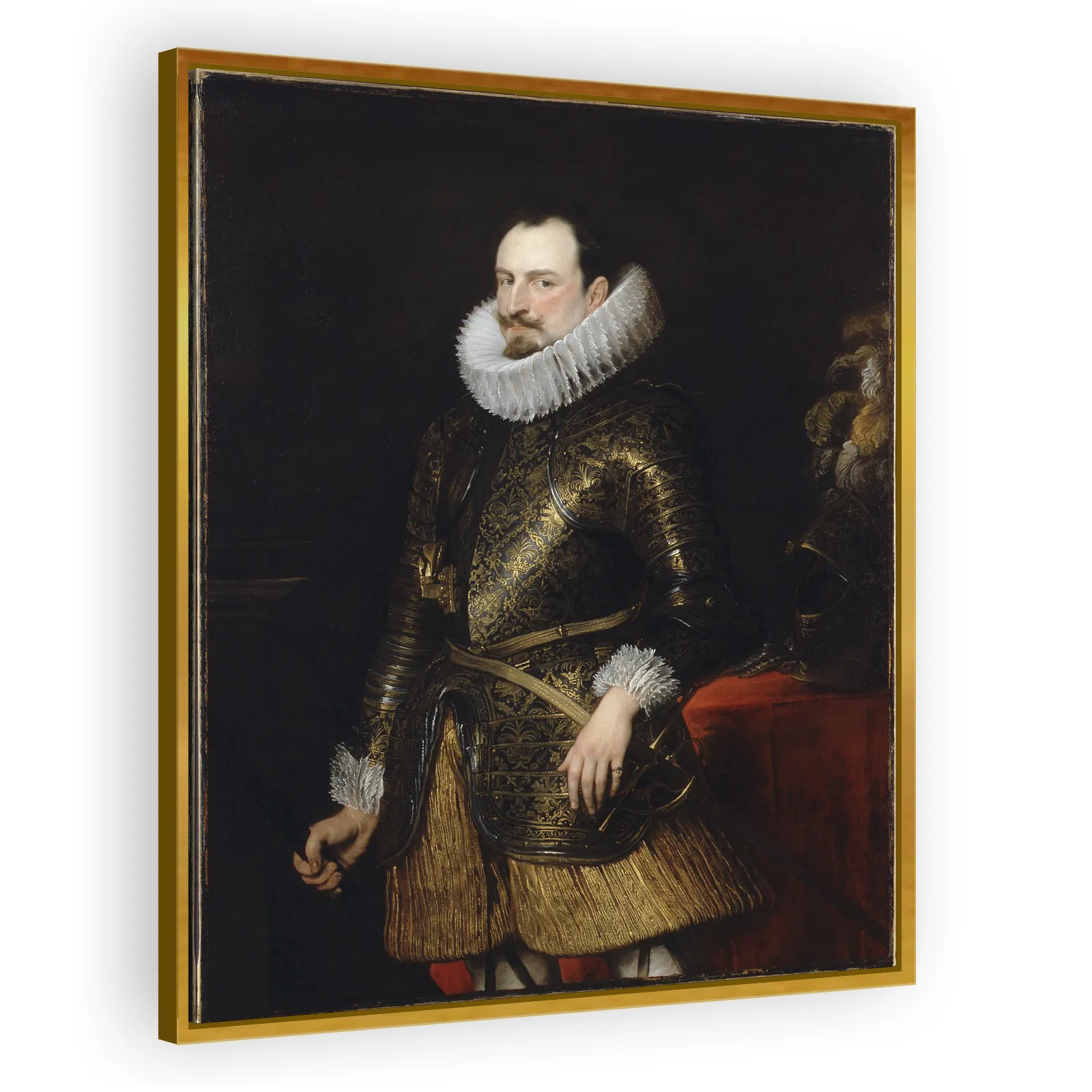 Emmanuel Philibert of Savoy, Prince of Oneglia by Anthony Van Dyck - view 3 thumbnail