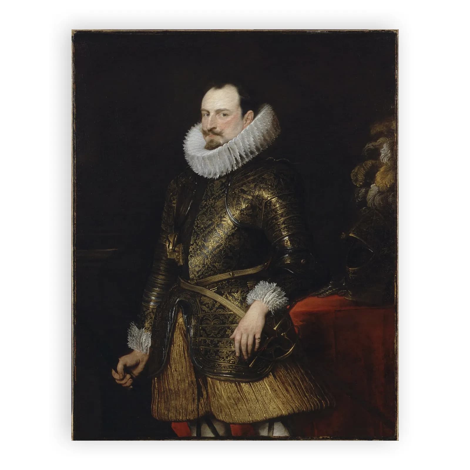 Emmanuel Philibert of Savoy, Prince of Oneglia by Anthony Van Dyck - view 6 thumbnail
