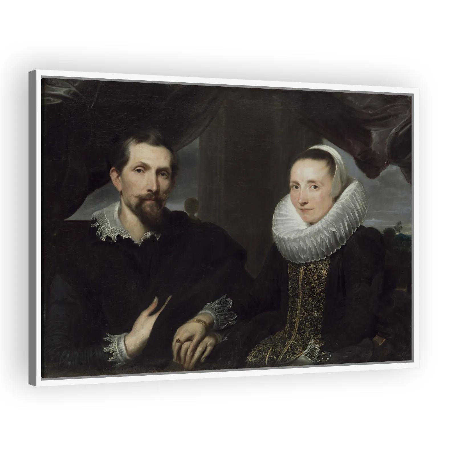 Portrait of Frans Snyders and his Wife by Anthony Van Dyck - view 5 thumbnail