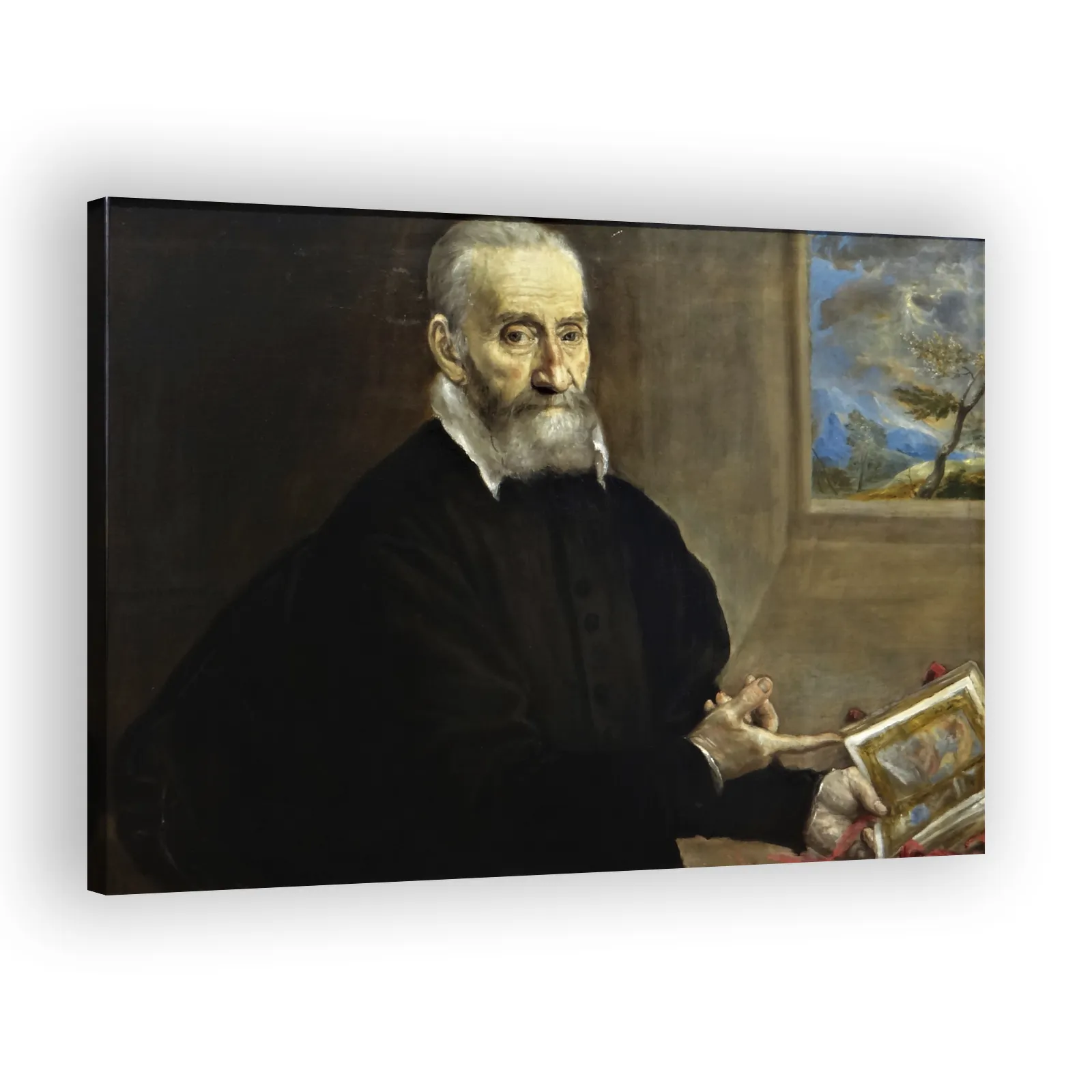 Portrait of Giulio Clovio by El Greco - view 2 thumbnail