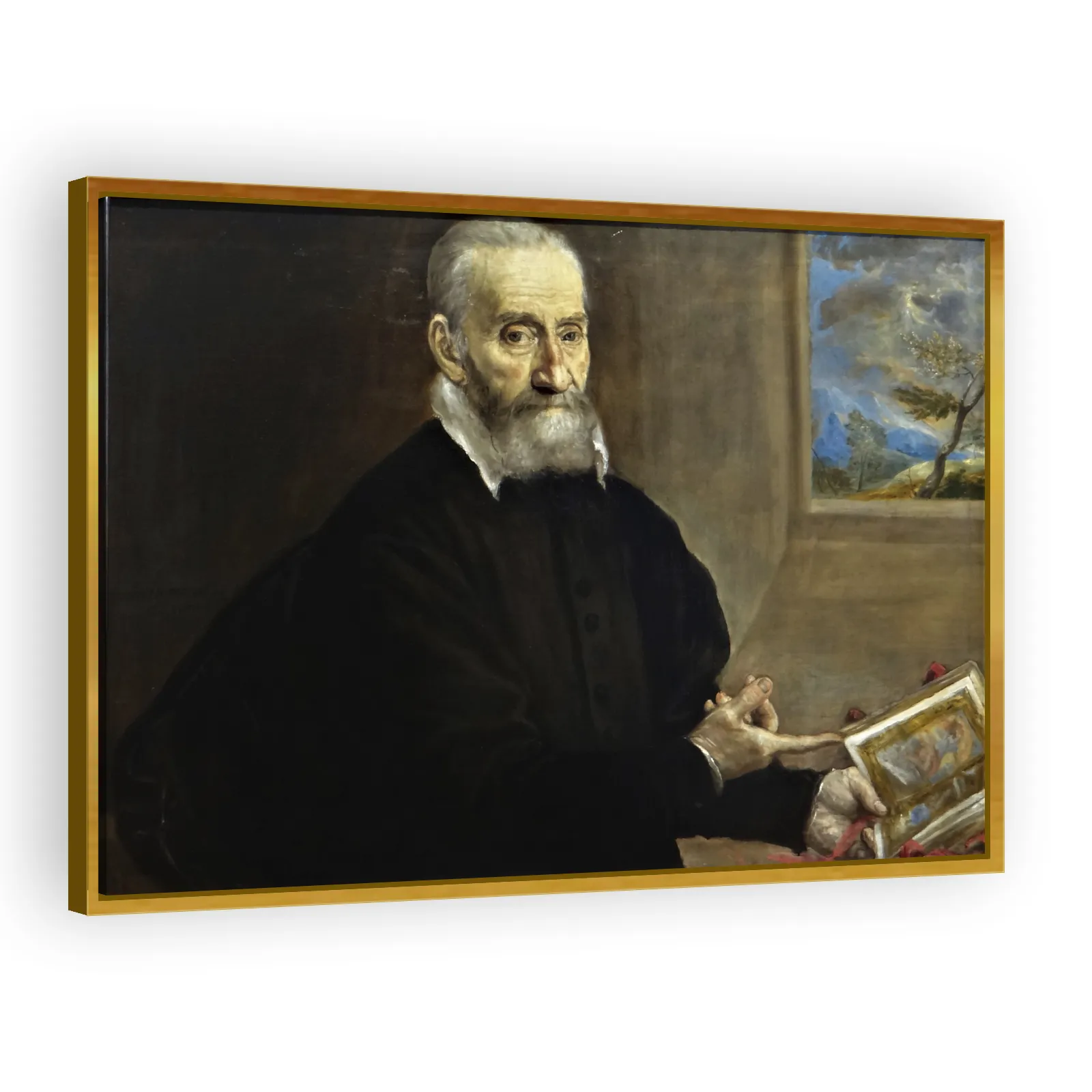 Portrait of Giulio Clovio by El Greco - view 3 thumbnail