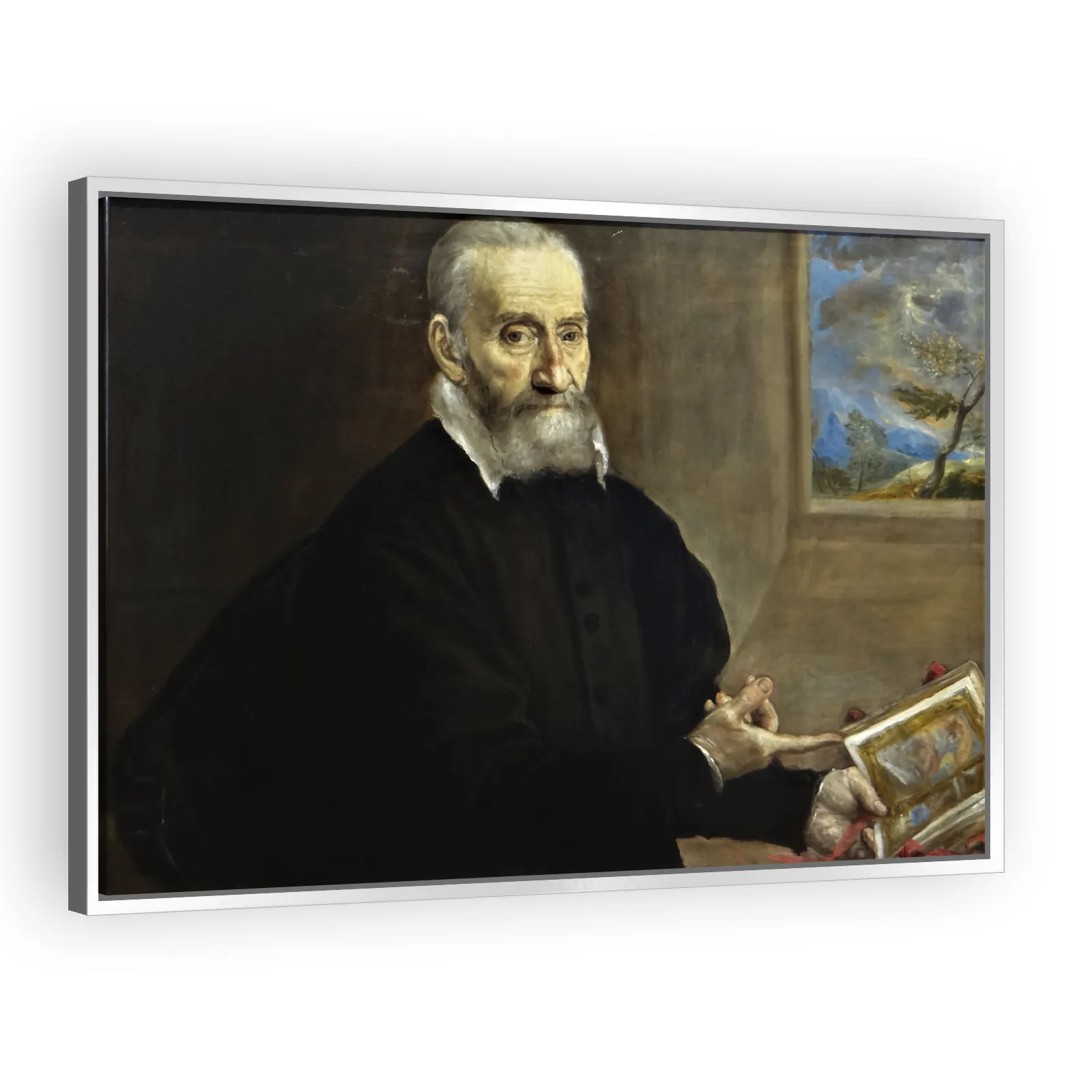 Portrait of Giulio Clovio by El Greco - view 4 thumbnail