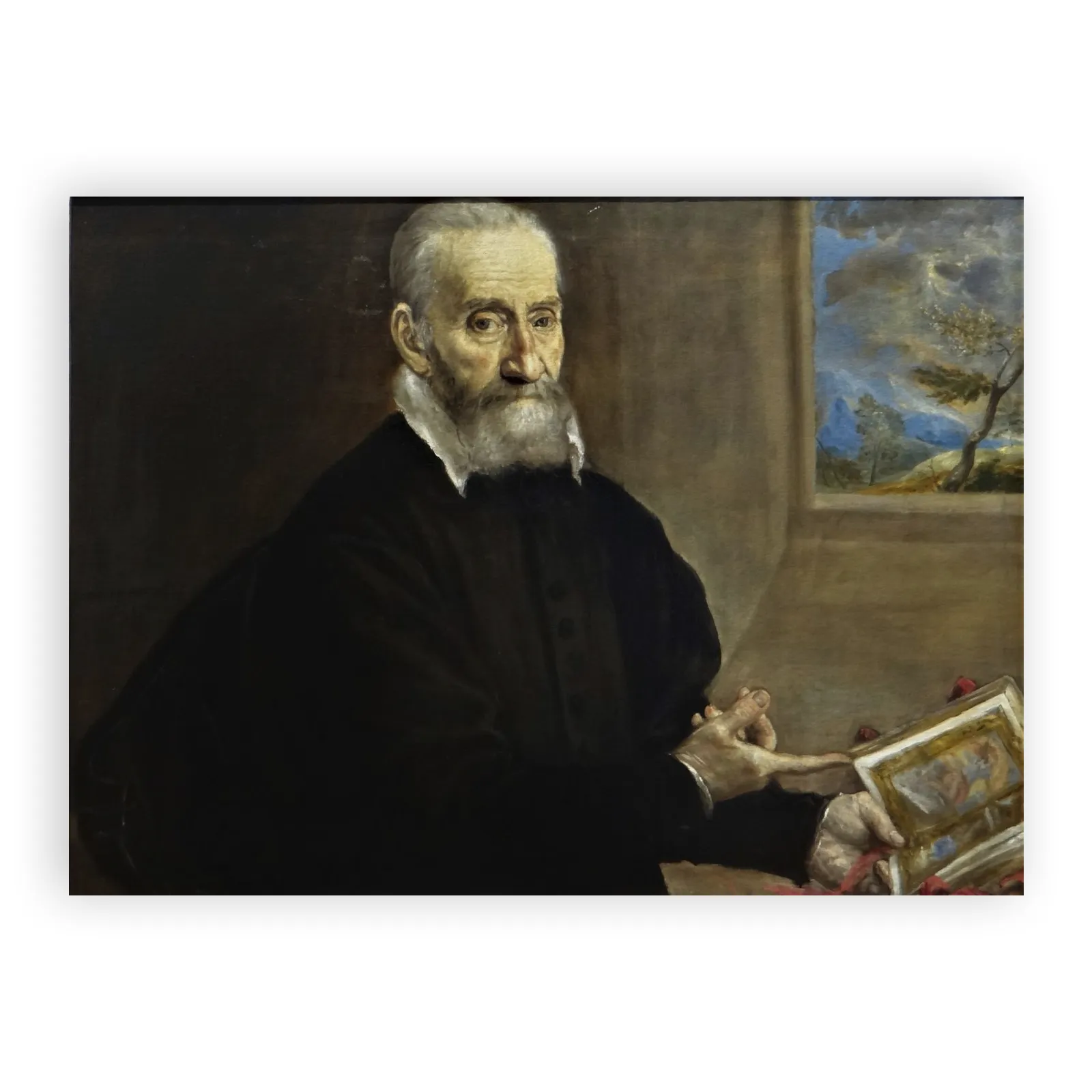 Portrait of Giulio Clovio by El Greco - view 6 thumbnail