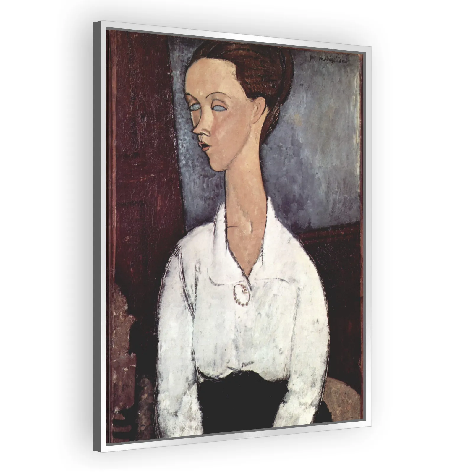 Portrait of Lunia Czechowska by Amedeo Modigliani - view 4 thumbnail