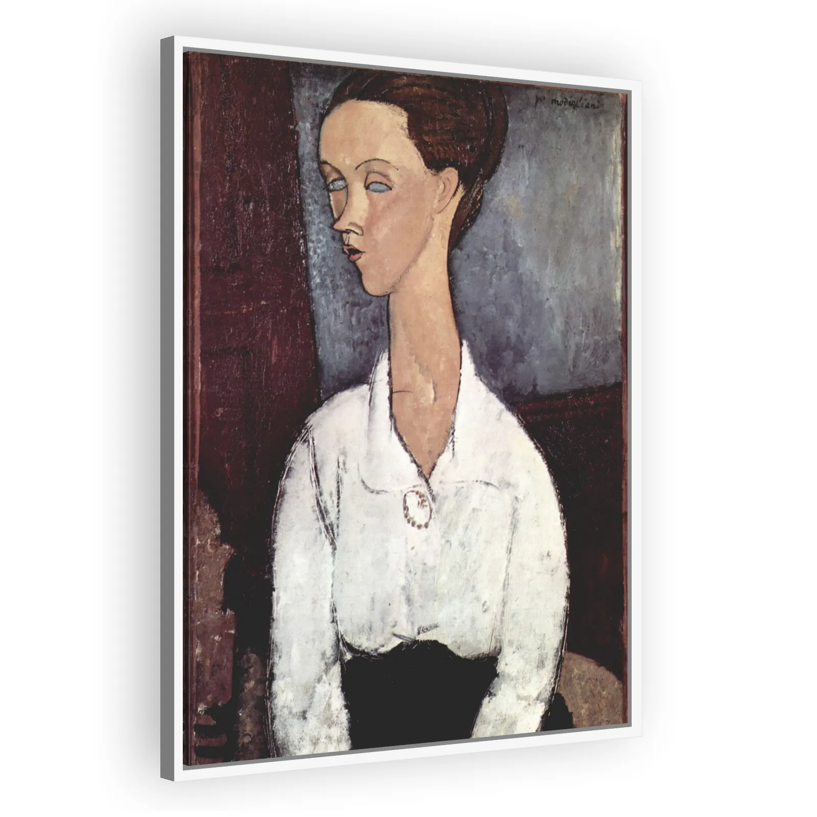 Portrait of Lunia Czechowska by Amedeo Modigliani - view 5 thumbnail