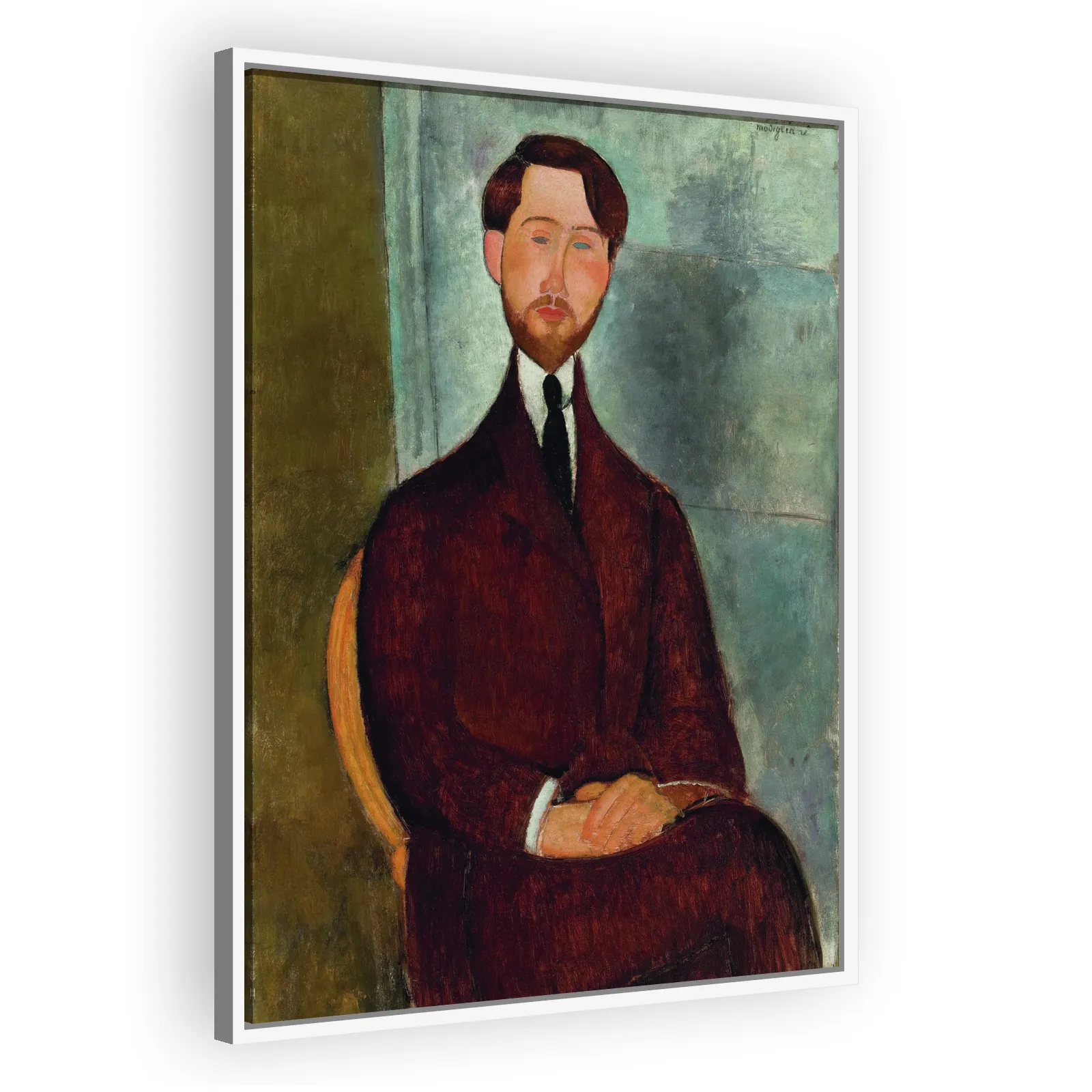 Portrait of Léopold Zborowski by Amedeo Modigliani - view 5 thumbnail