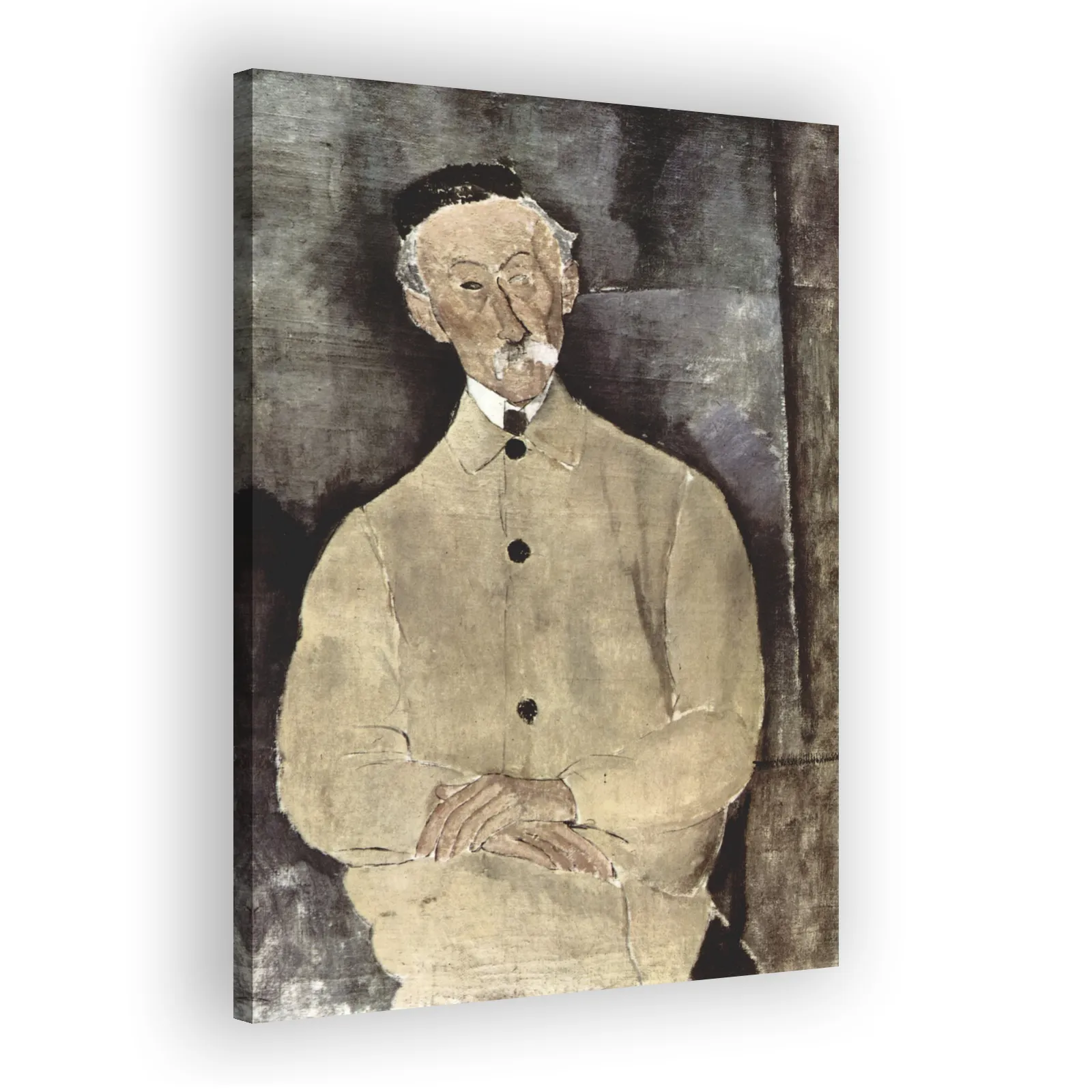 Portrait of Monsieur Lepoutre by Amedeo Modigliani - view 2 thumbnail