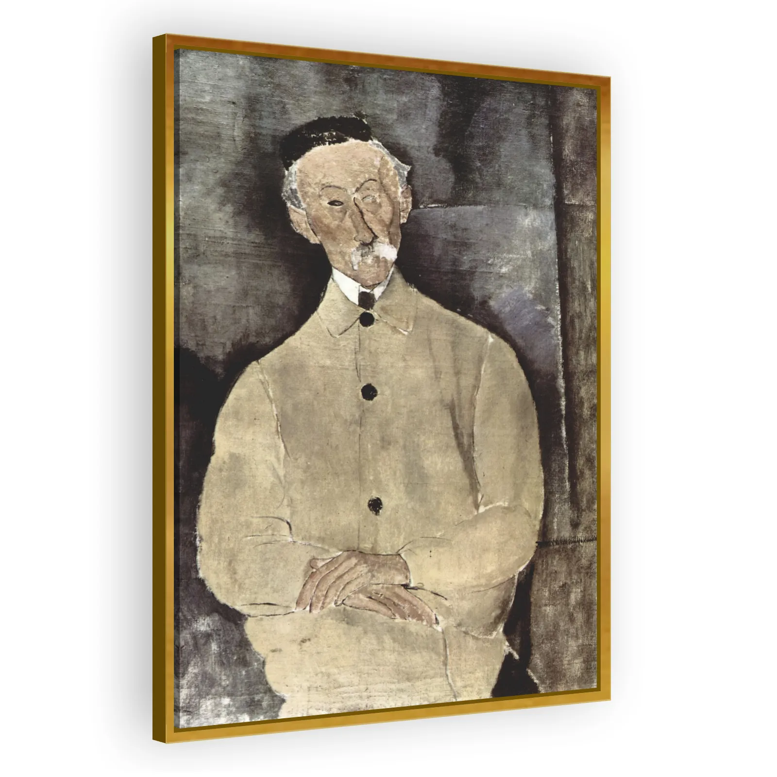 Portrait of Monsieur Lepoutre by Amedeo Modigliani - view 3 thumbnail