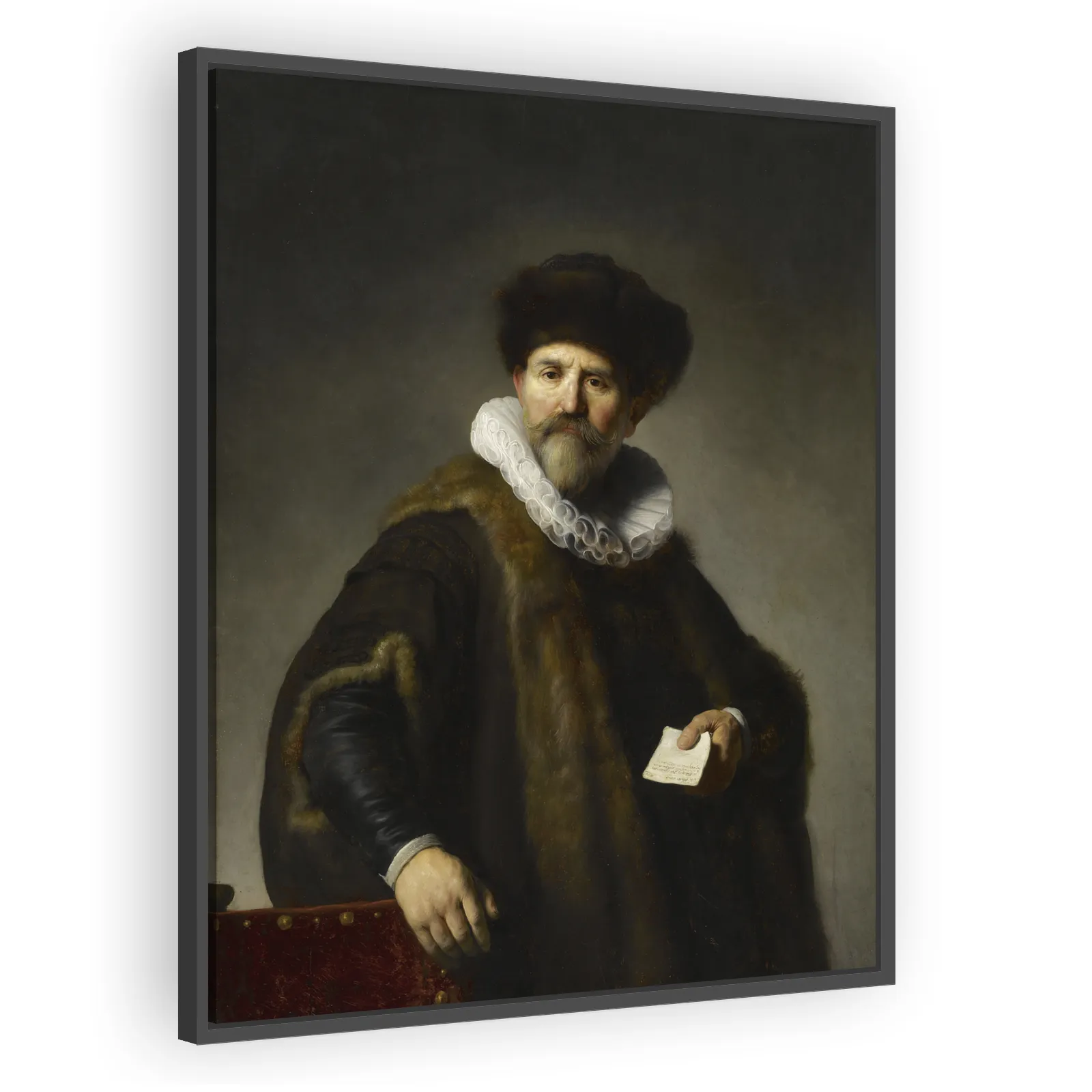 Portrait of Nicolaes Ruts by Rembrandt Van Rijn