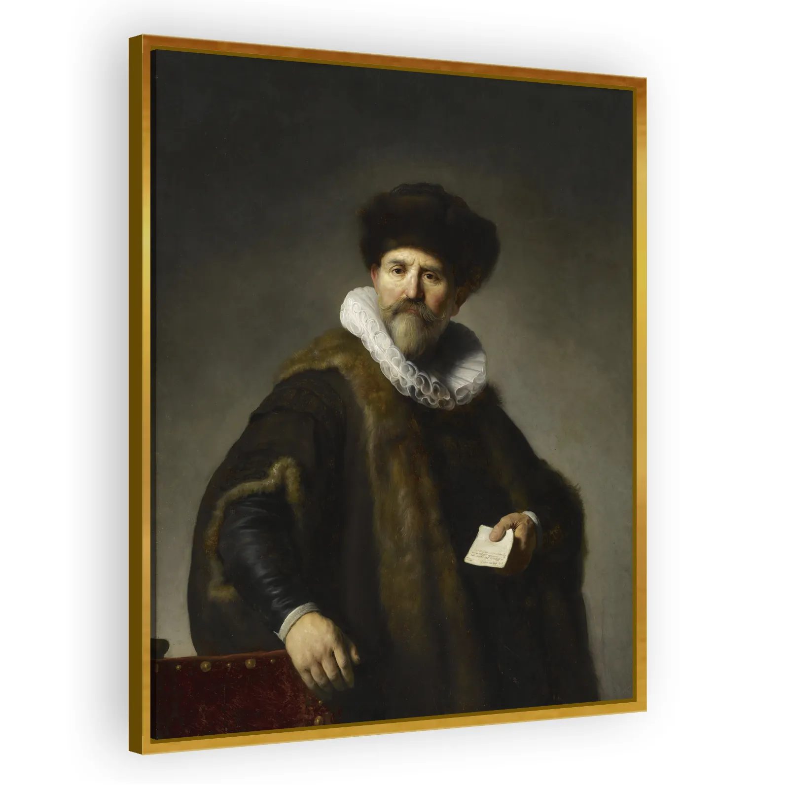 Portrait of Nicolaes Ruts by Rembrandt Van Rijn - view 3 thumbnail