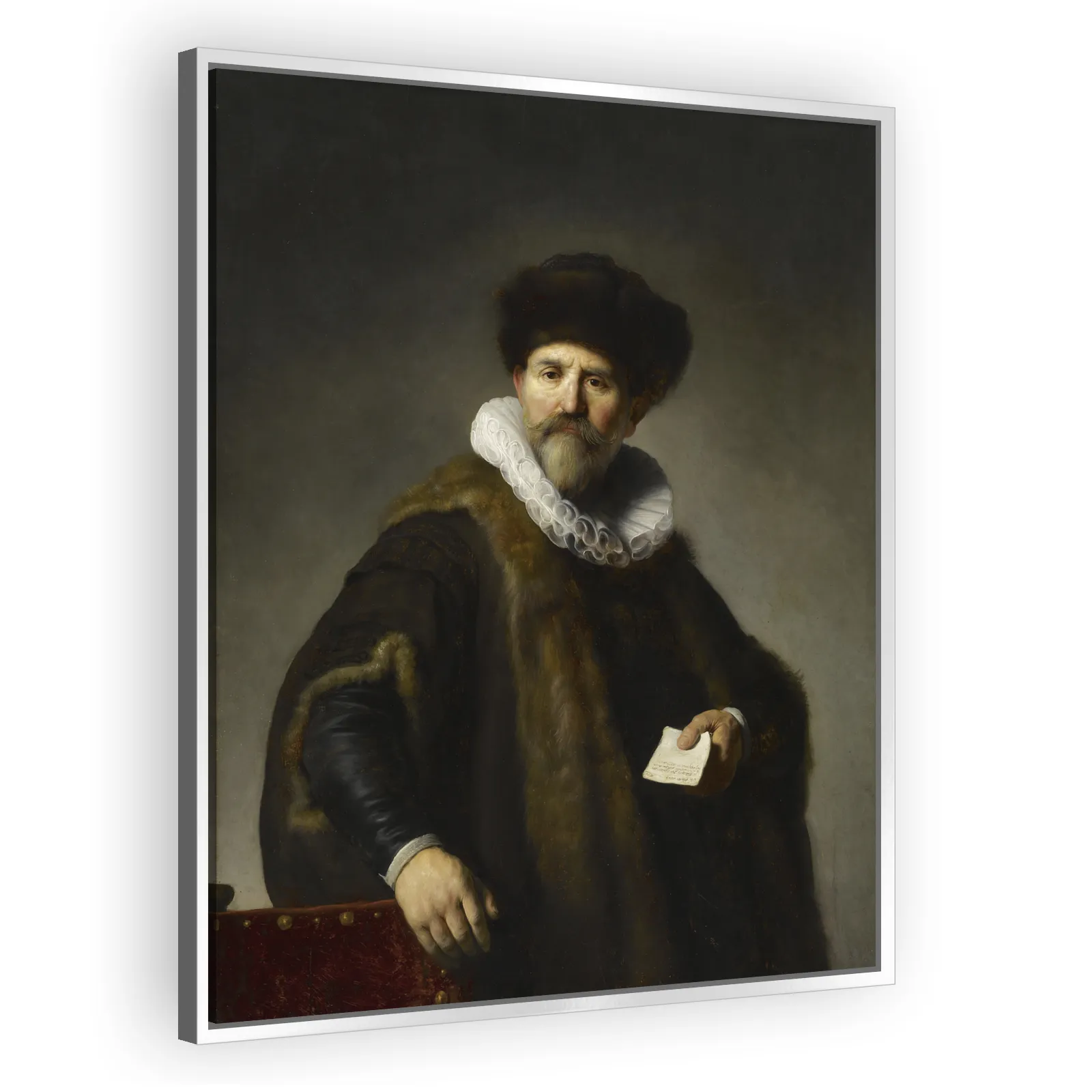 Portrait of Nicolaes Ruts by Rembrandt Van Rijn - view 4 thumbnail