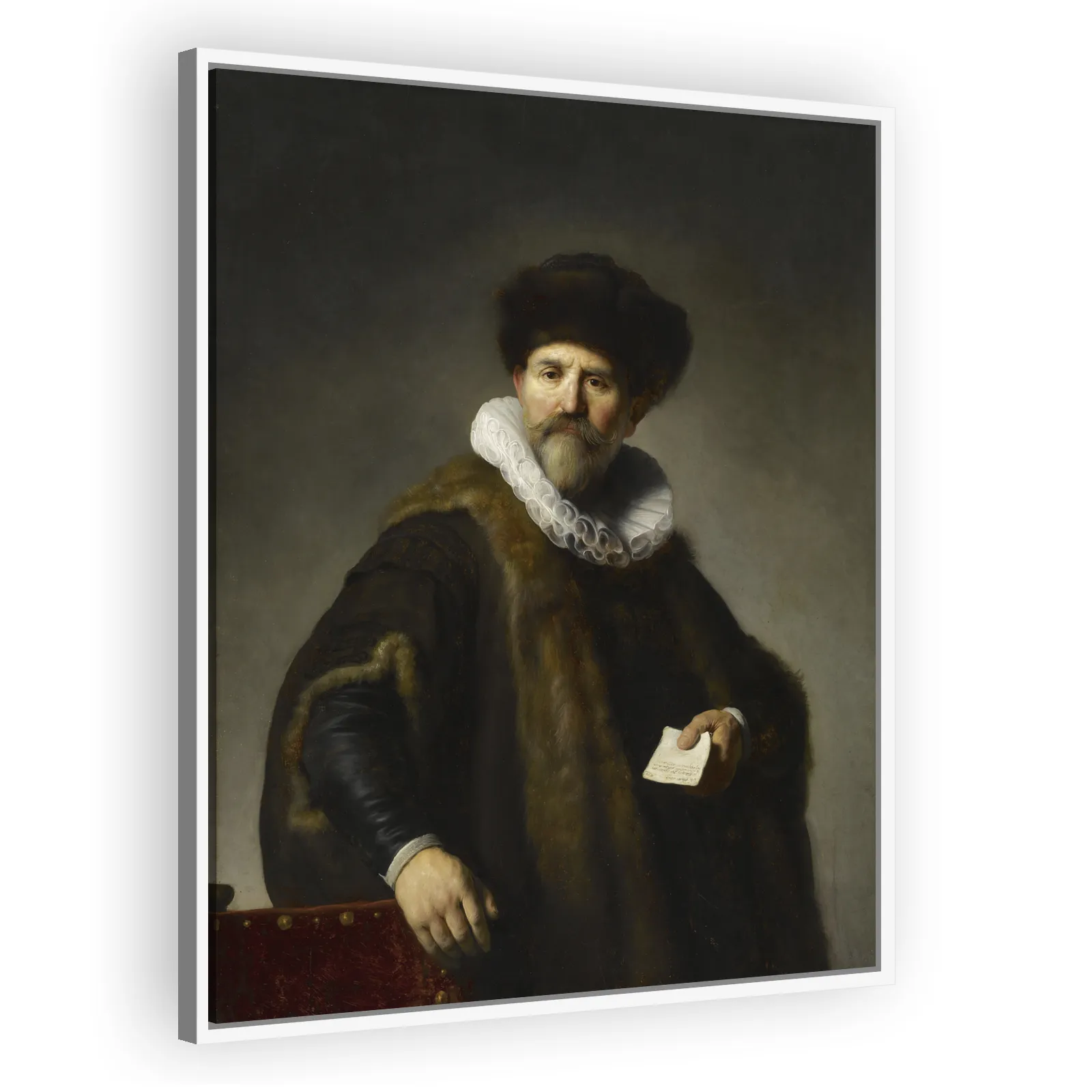 Portrait of Nicolaes Ruts by Rembrandt Van Rijn - view 5 thumbnail