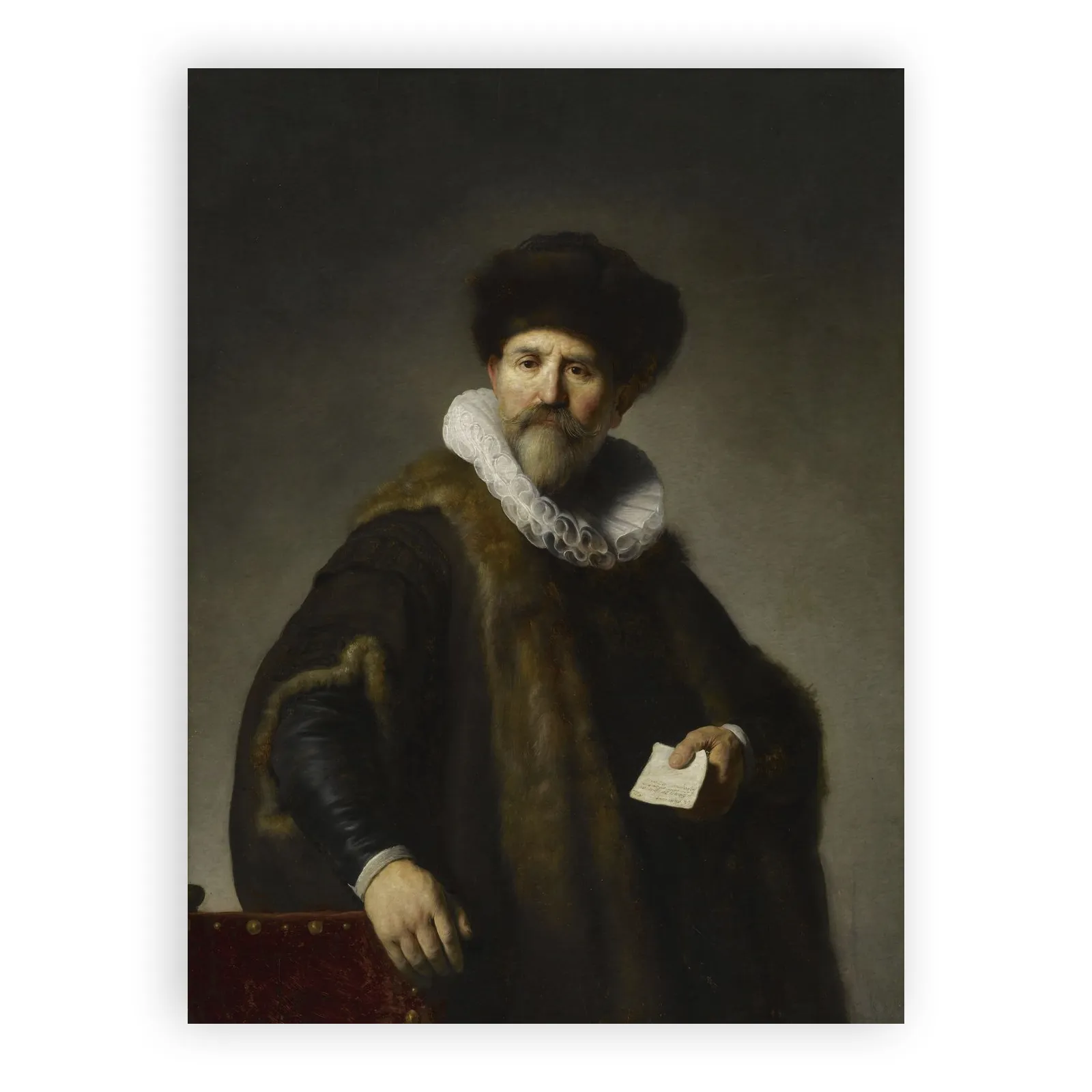 Portrait of Nicolaes Ruts by Rembrandt Van Rijn - view 6 thumbnail